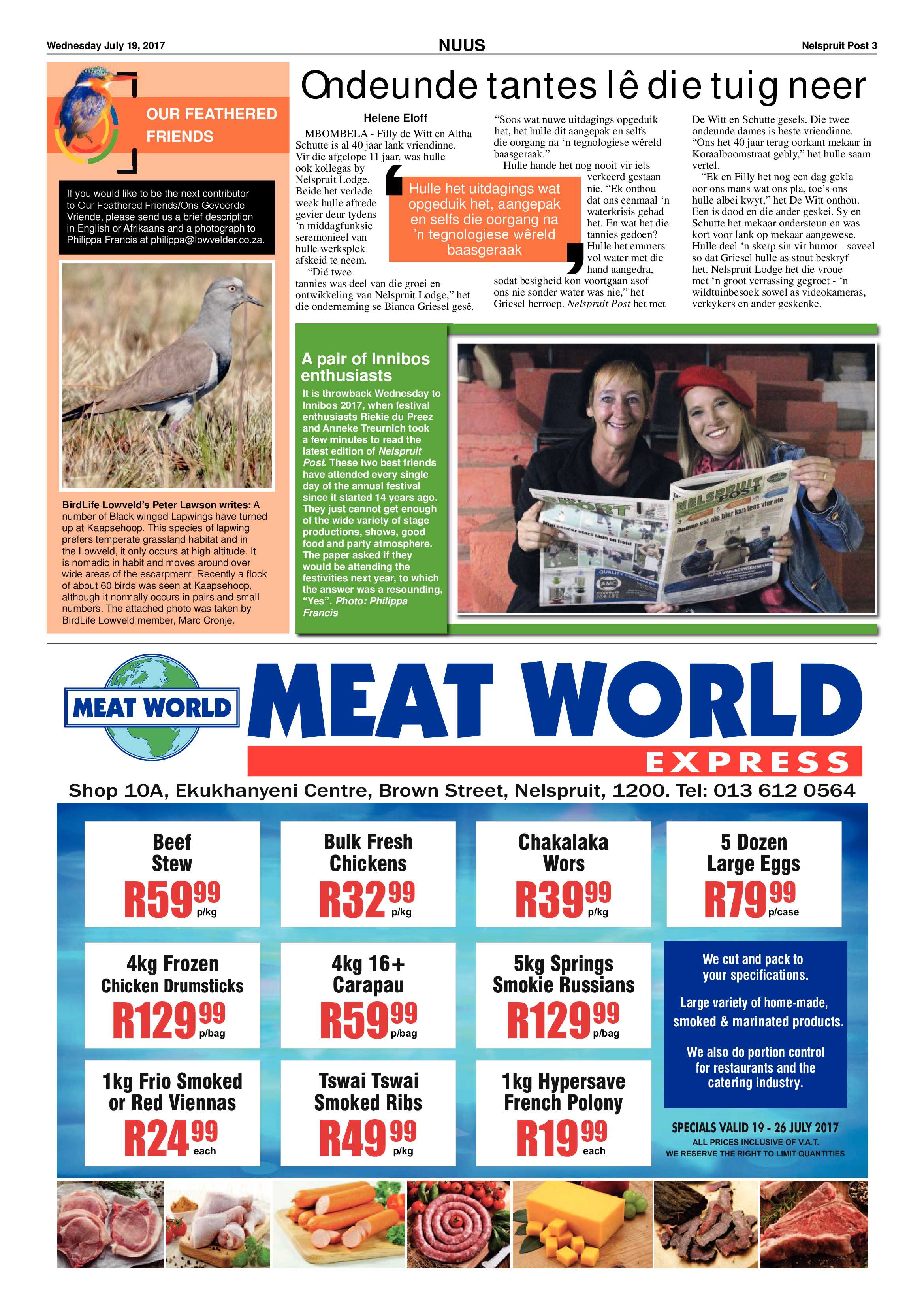 Nelspruit Post 19 July 2017 page 3