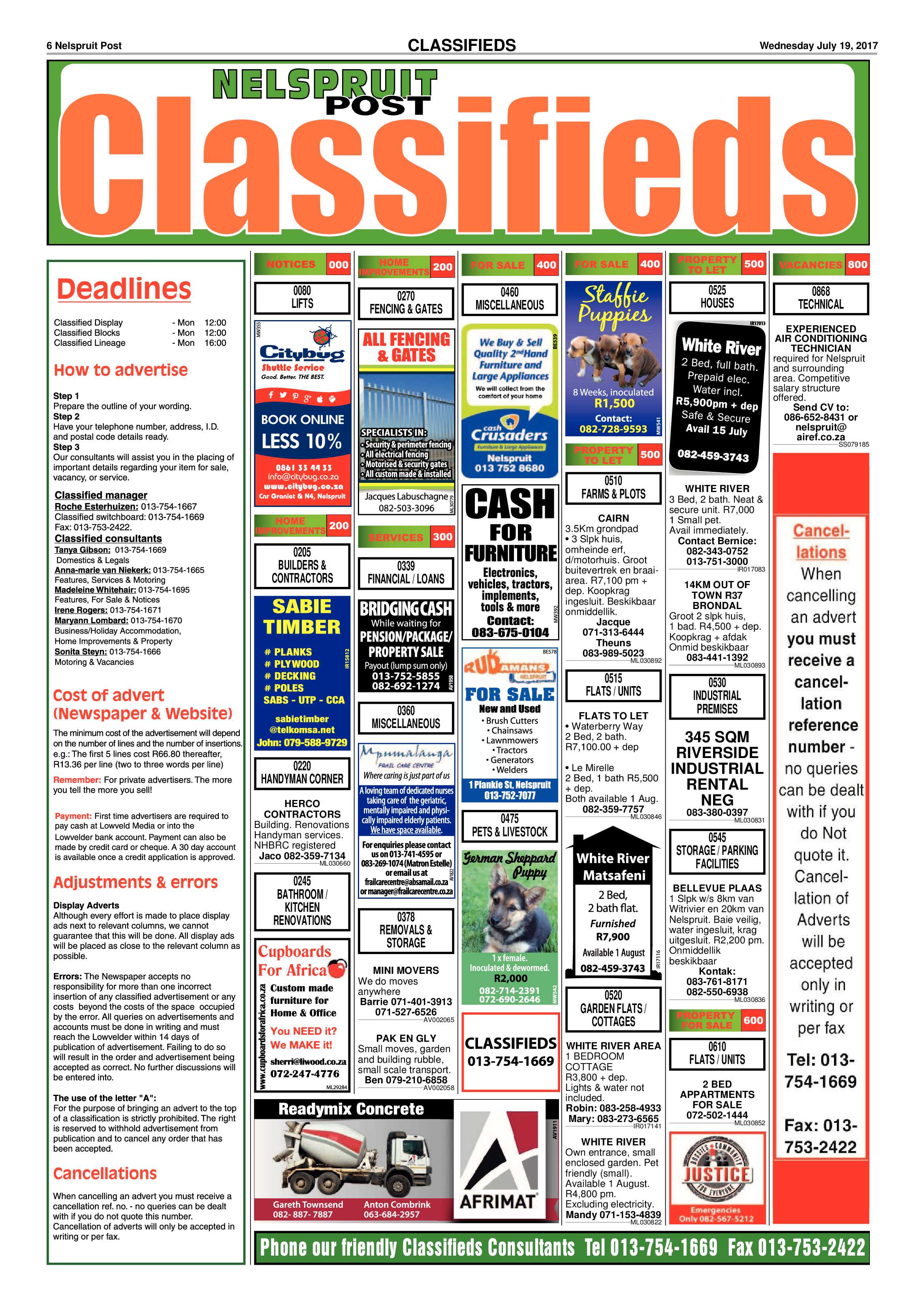 Nelspruit Post 19 July 2017 page 6