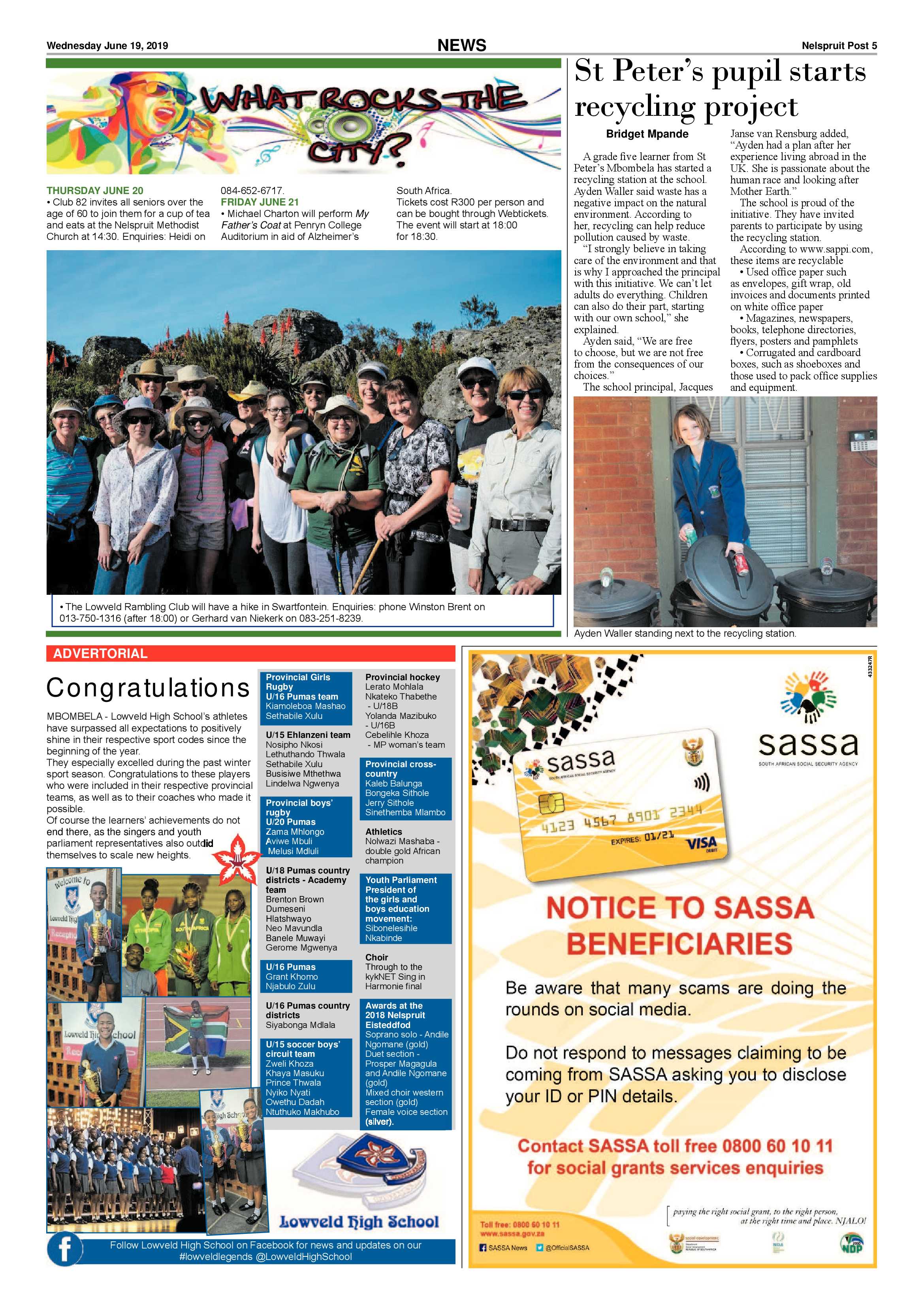Nelspruit Post 19 June 2019 page 5