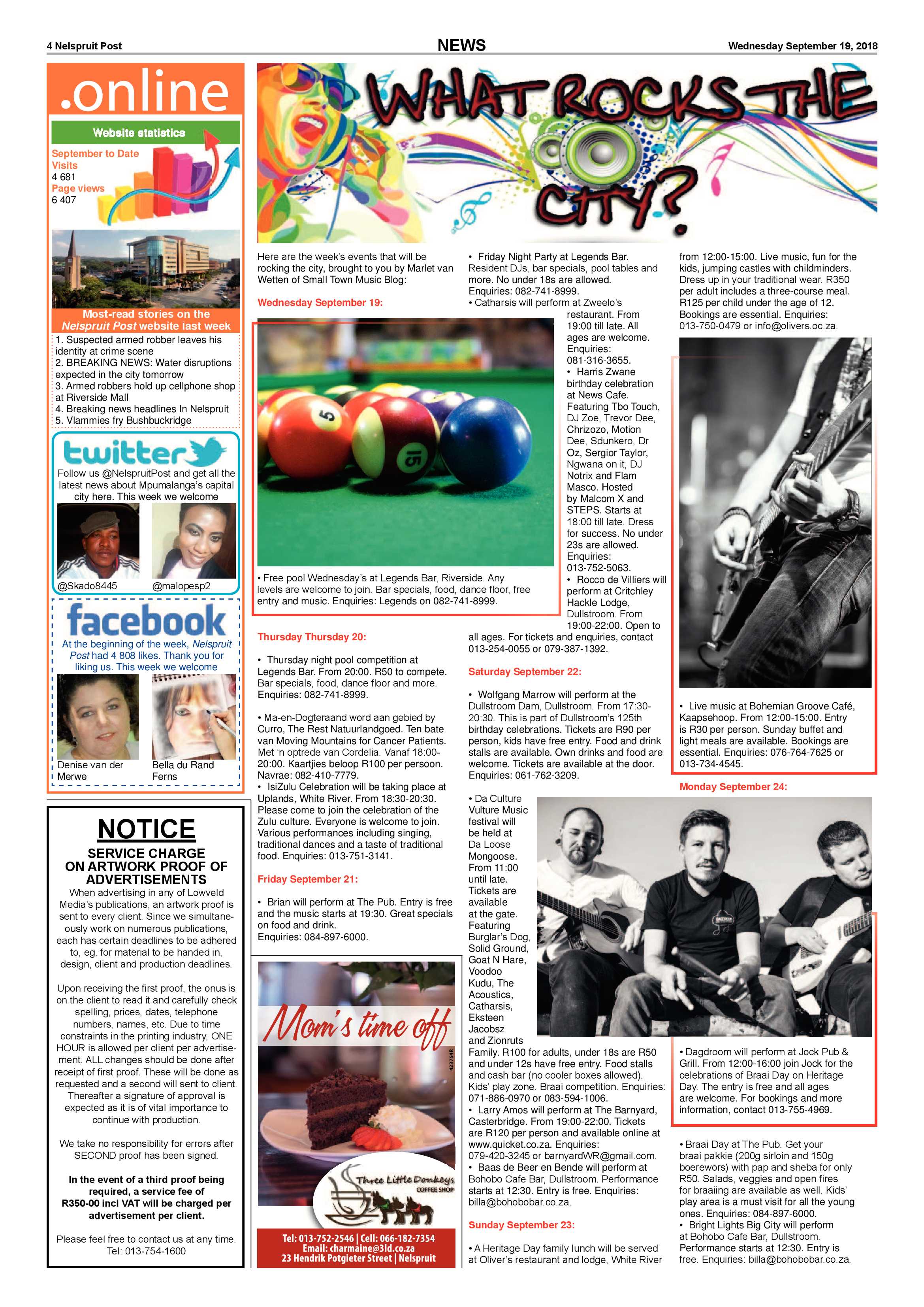Nelspruit Post 19 September 2018 page 4
