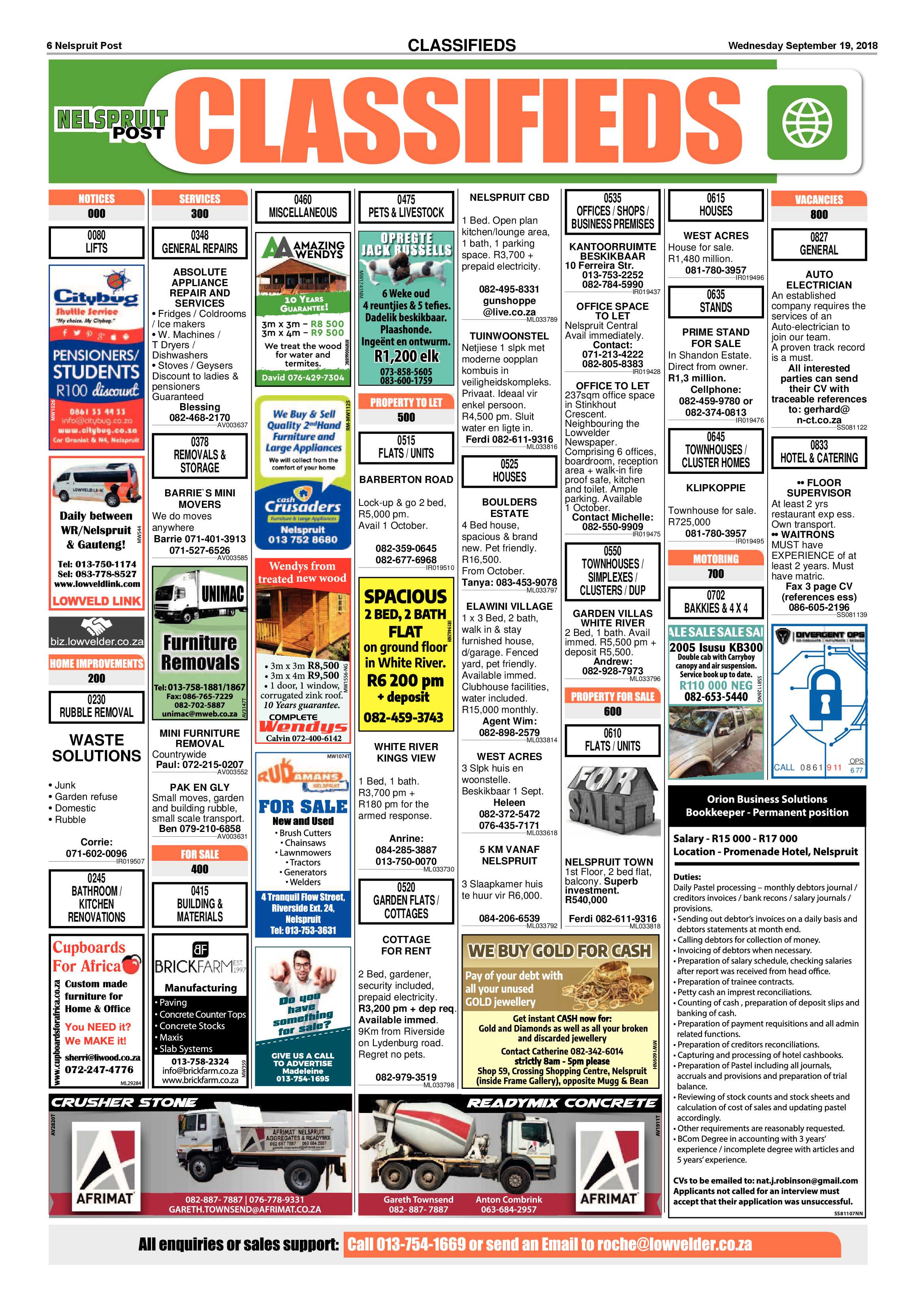 Nelspruit Post 19 September 2018 page 6