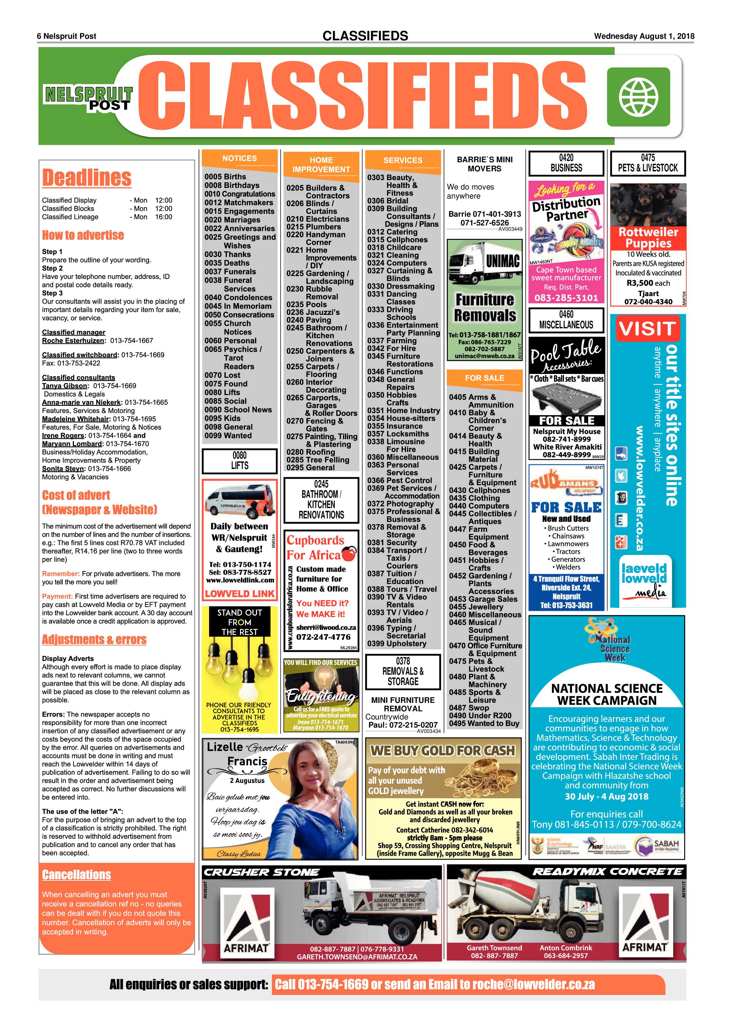 Nelspruit Post 1 August 2018 page 6