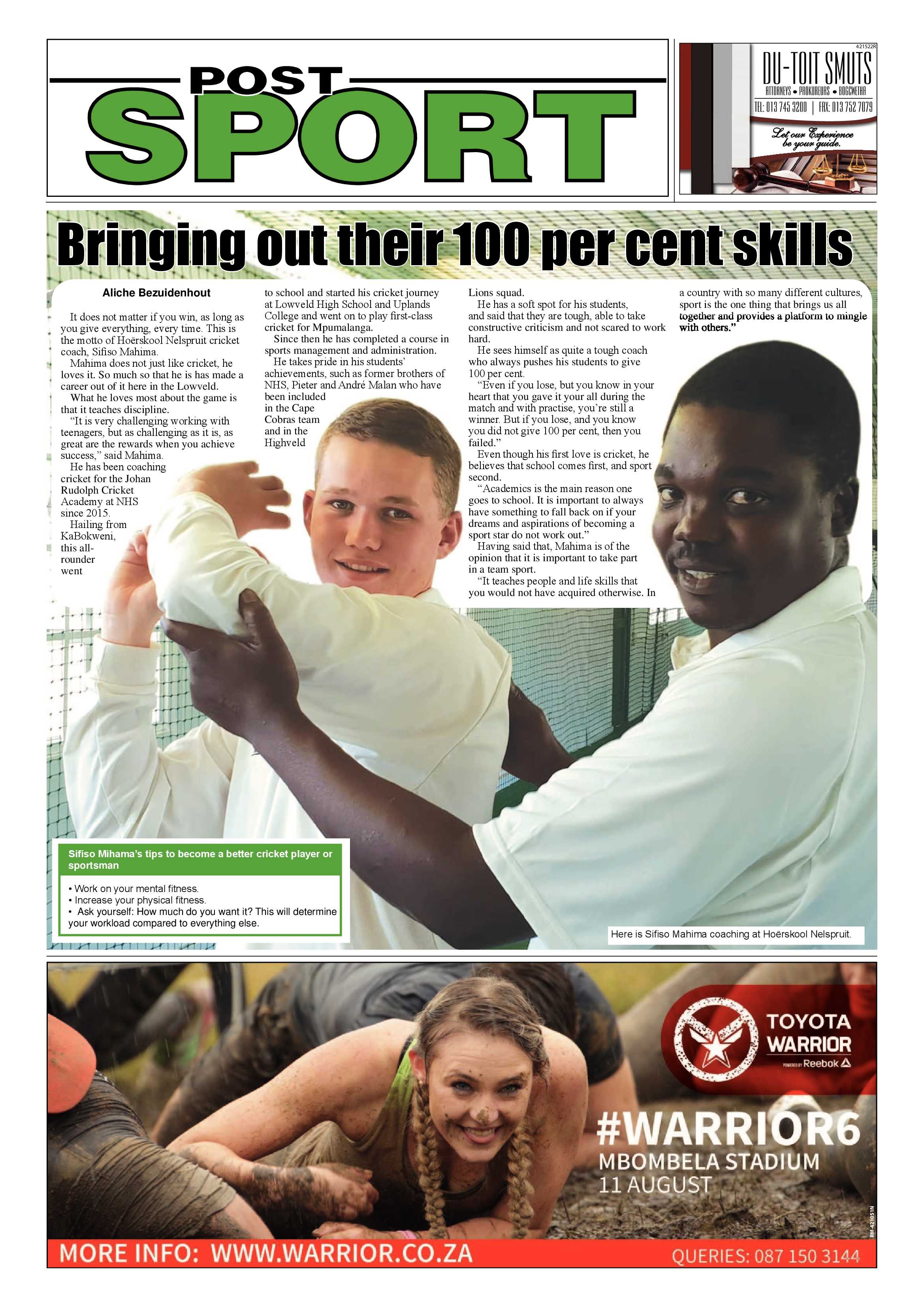 Nelspruit Post 1 August 2018 page 8
