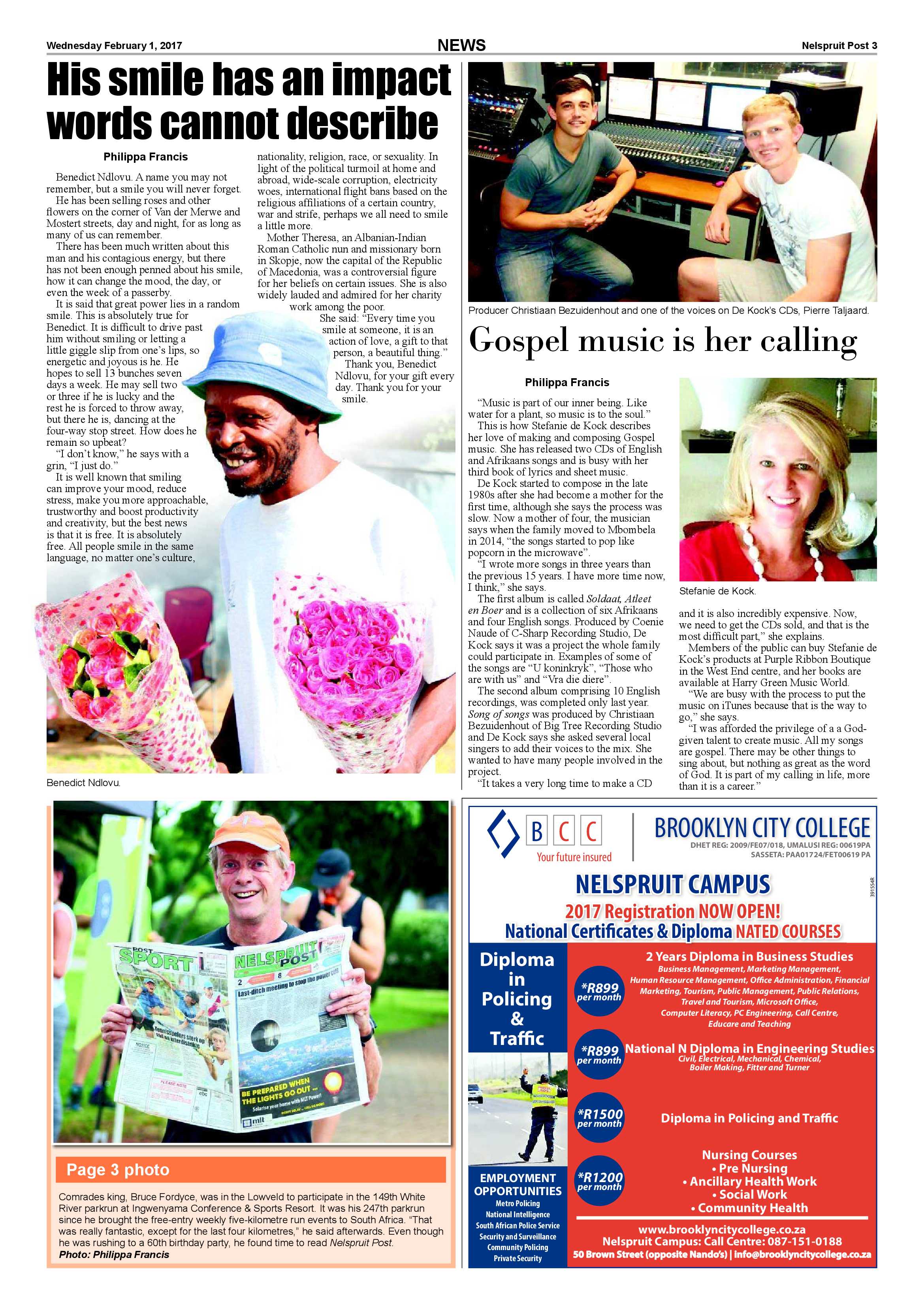 Nelspruit Post 1 February 2017 page 3
