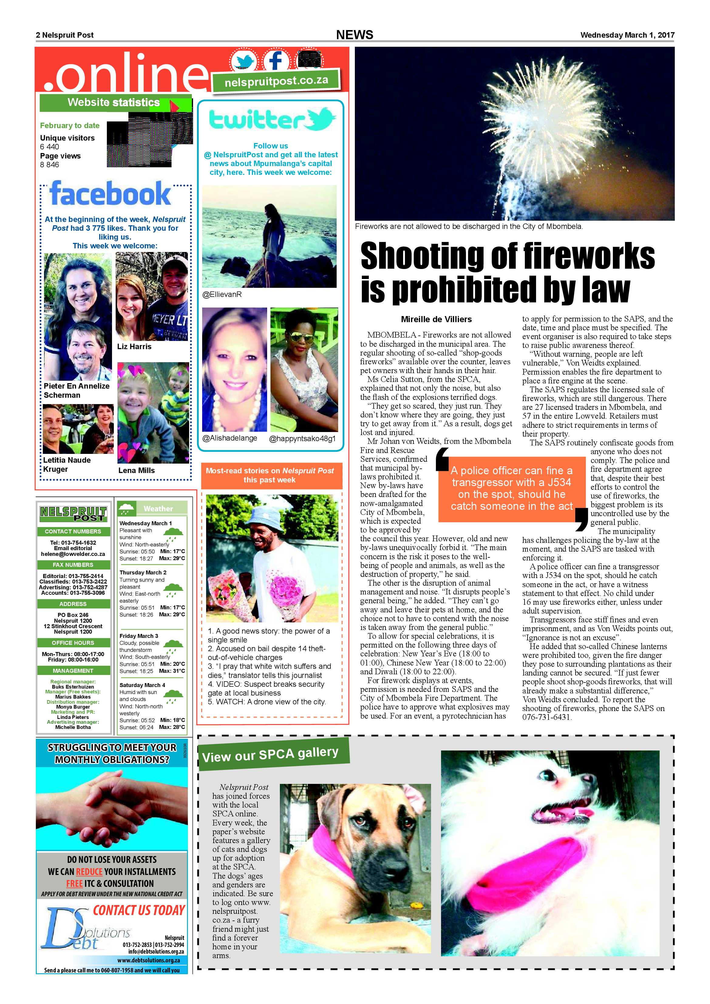 Nelspruit Post 1 March 2017 page 2