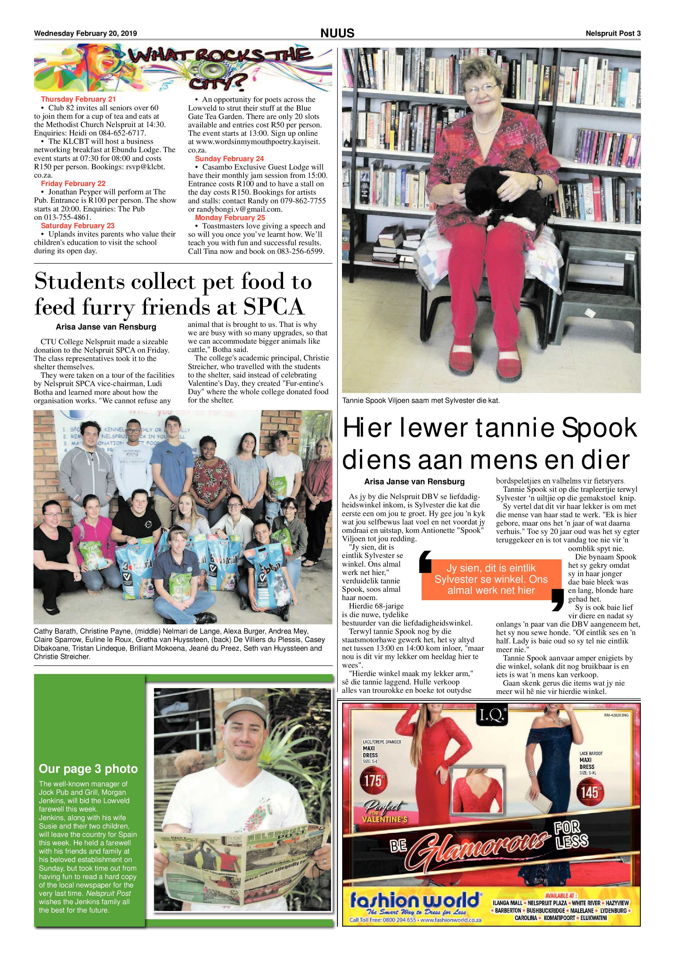 Nelspruit Post 20 February 2019 page 3