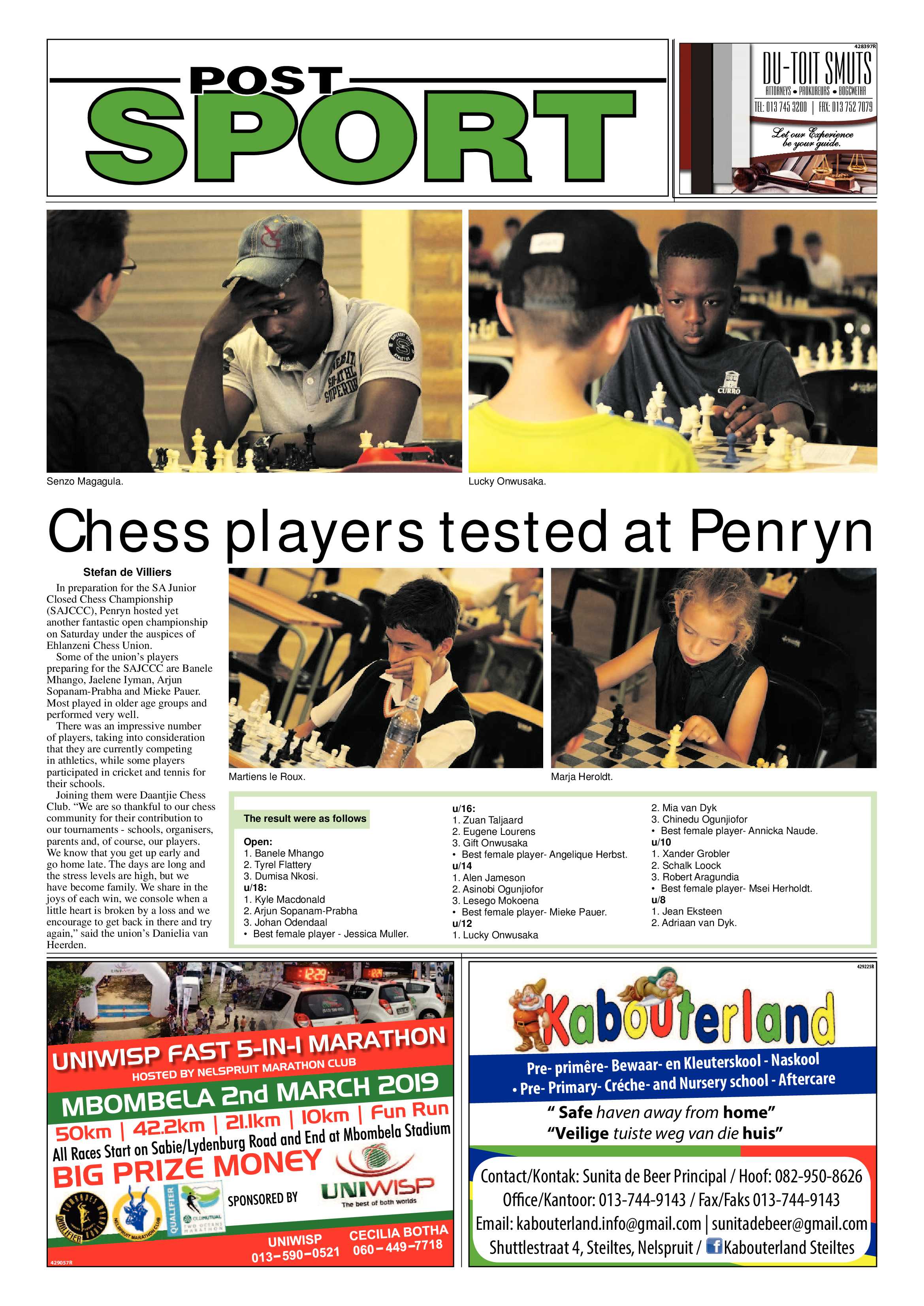 Nelspruit Post 20 February 2019 page 8