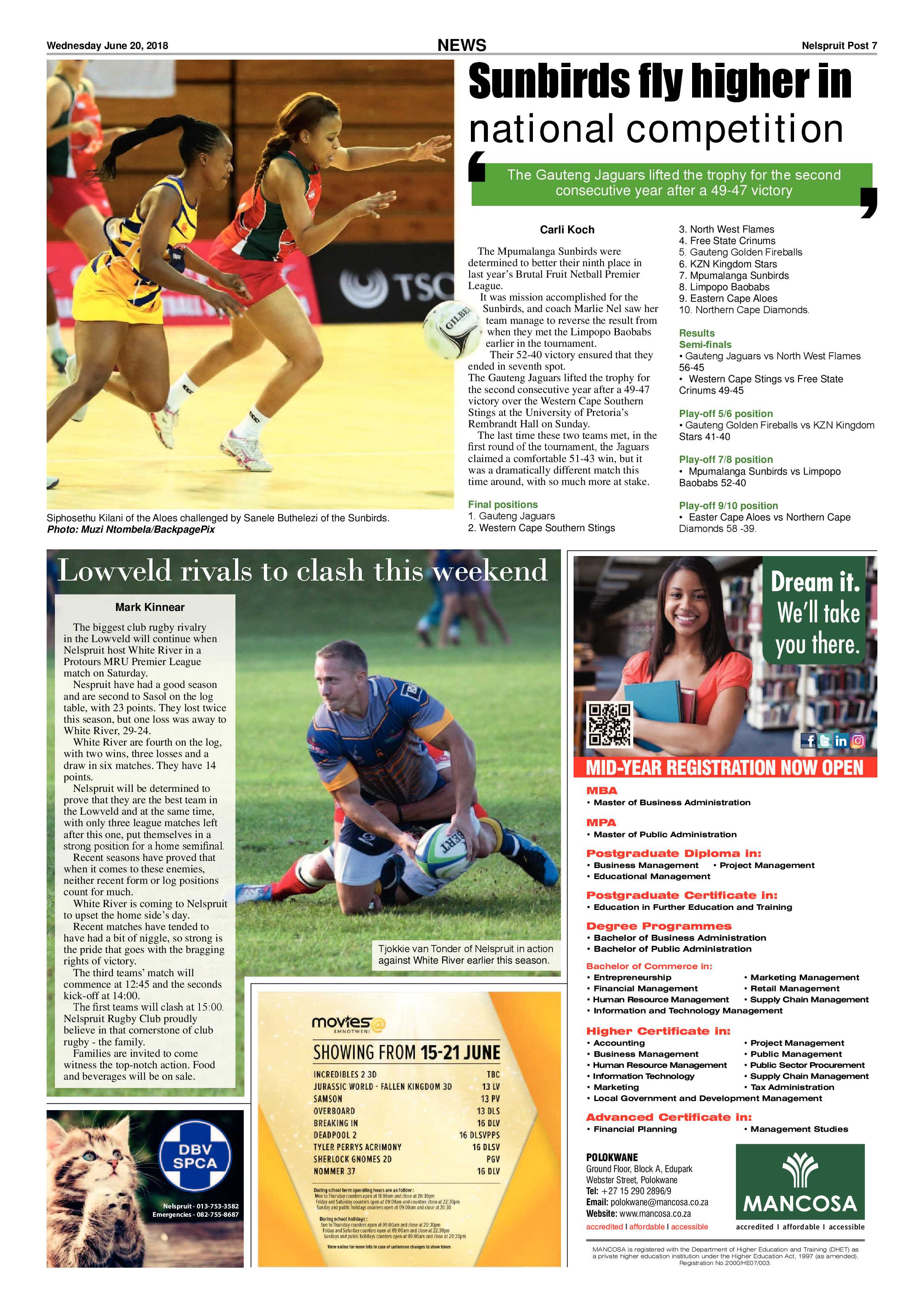 Nelspruit Post 20 June 2018 page 7