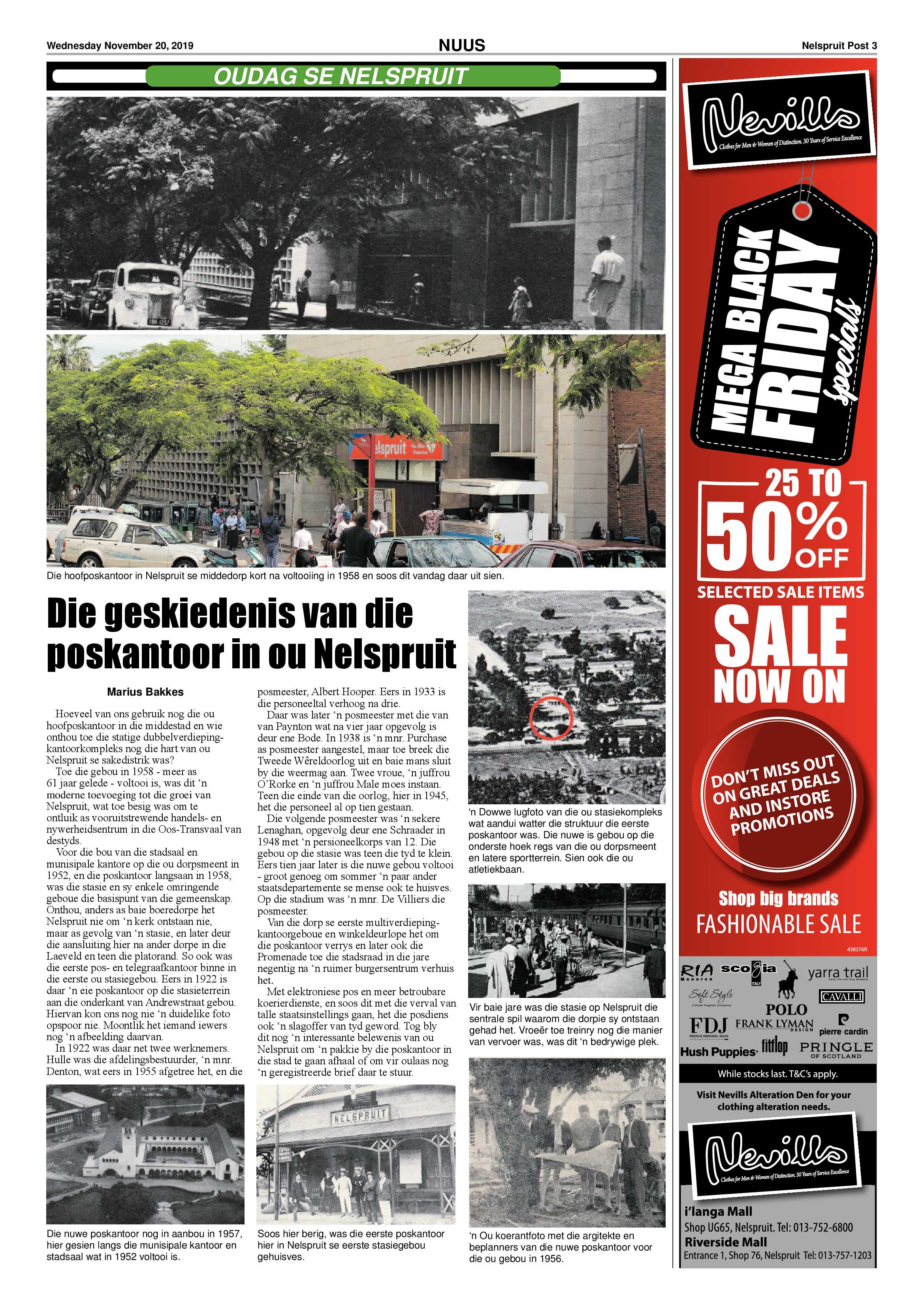 Nelspruit Post 20 November 2019 page 3