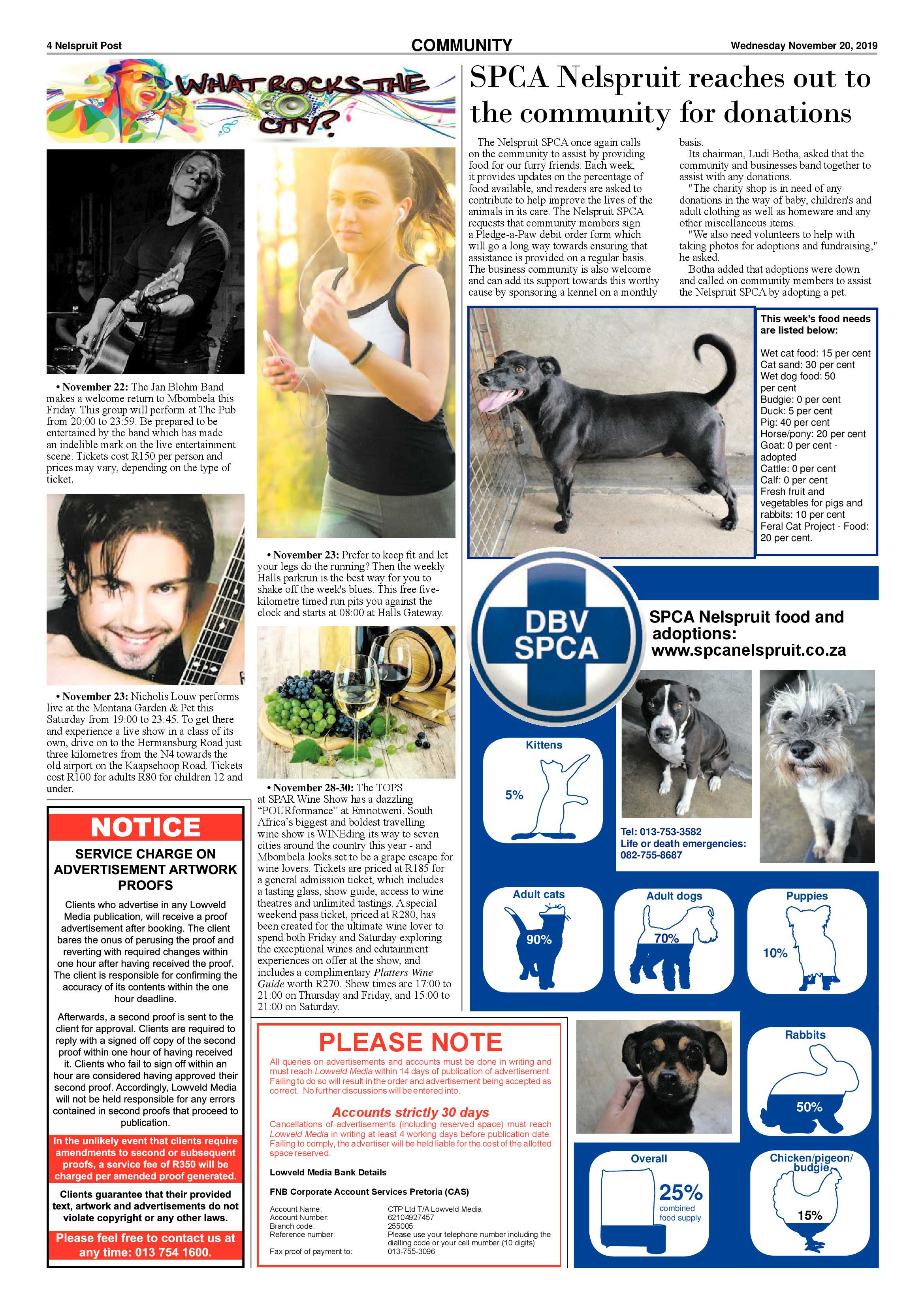 Nelspruit Post 20 November 2019 page 4