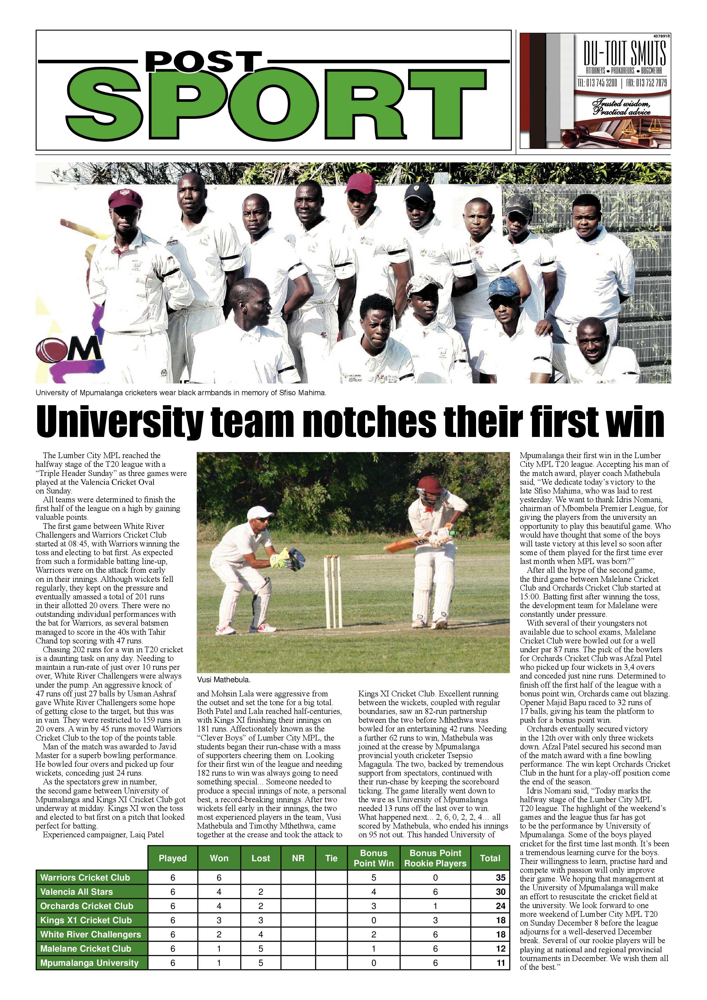 Nelspruit Post 20 November 2019 page 8