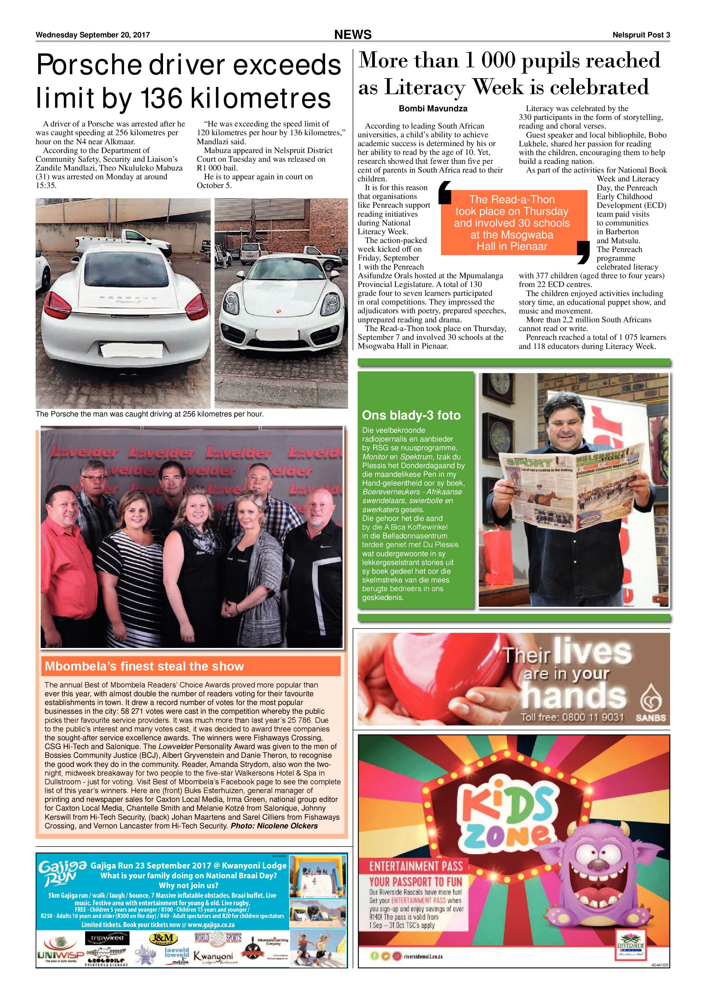 Nelspruit Post 20 September 2017 page 3