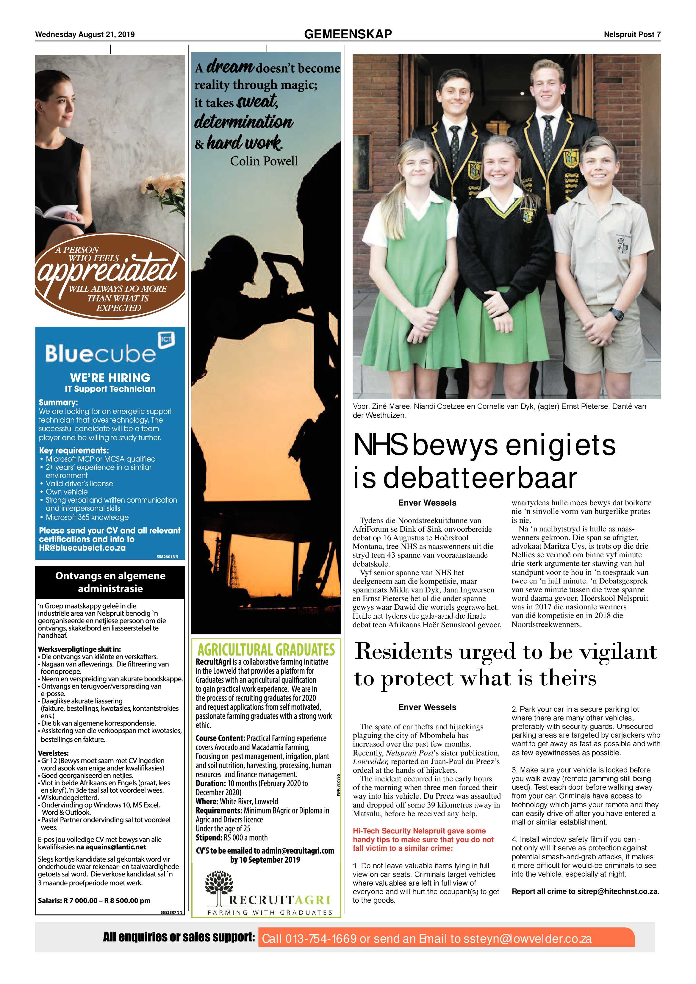 Nelspruit Post 21 August 2019 page 7