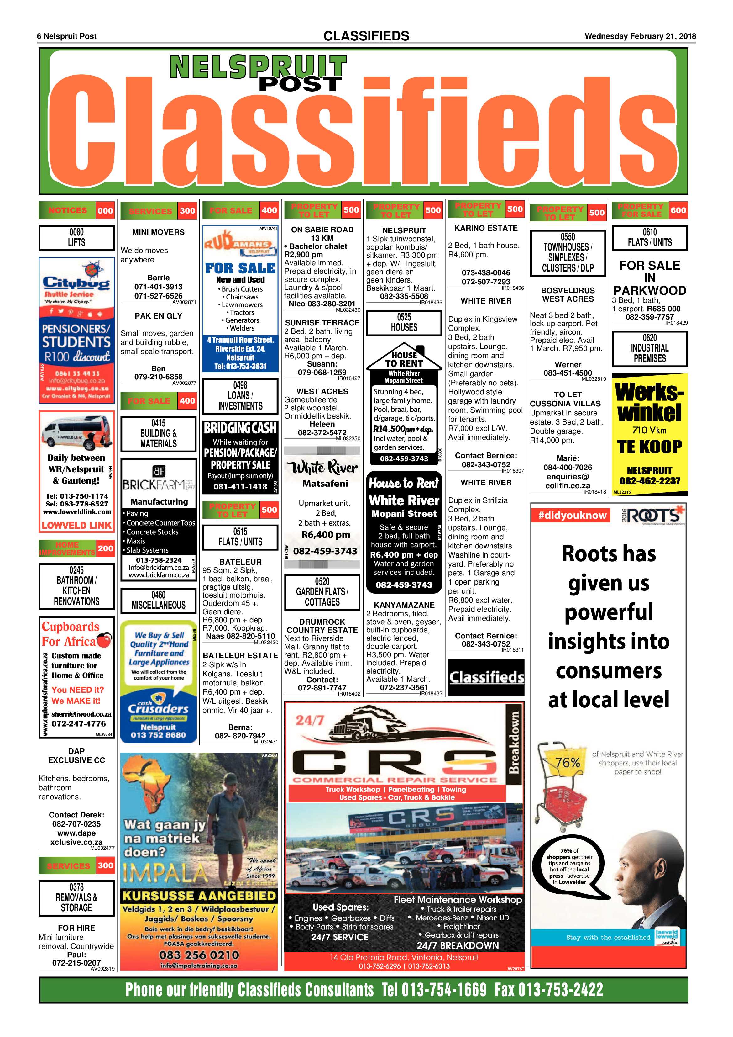 Nelspruit Post 21 February 2018 page 6