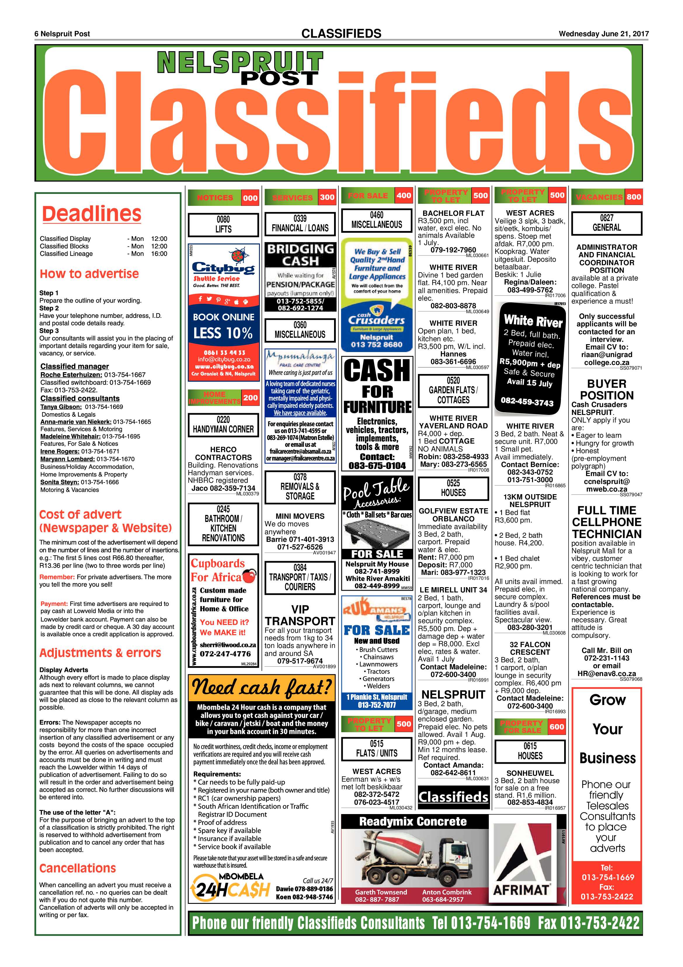 Nelspruit Post 21 June 2017 page 6