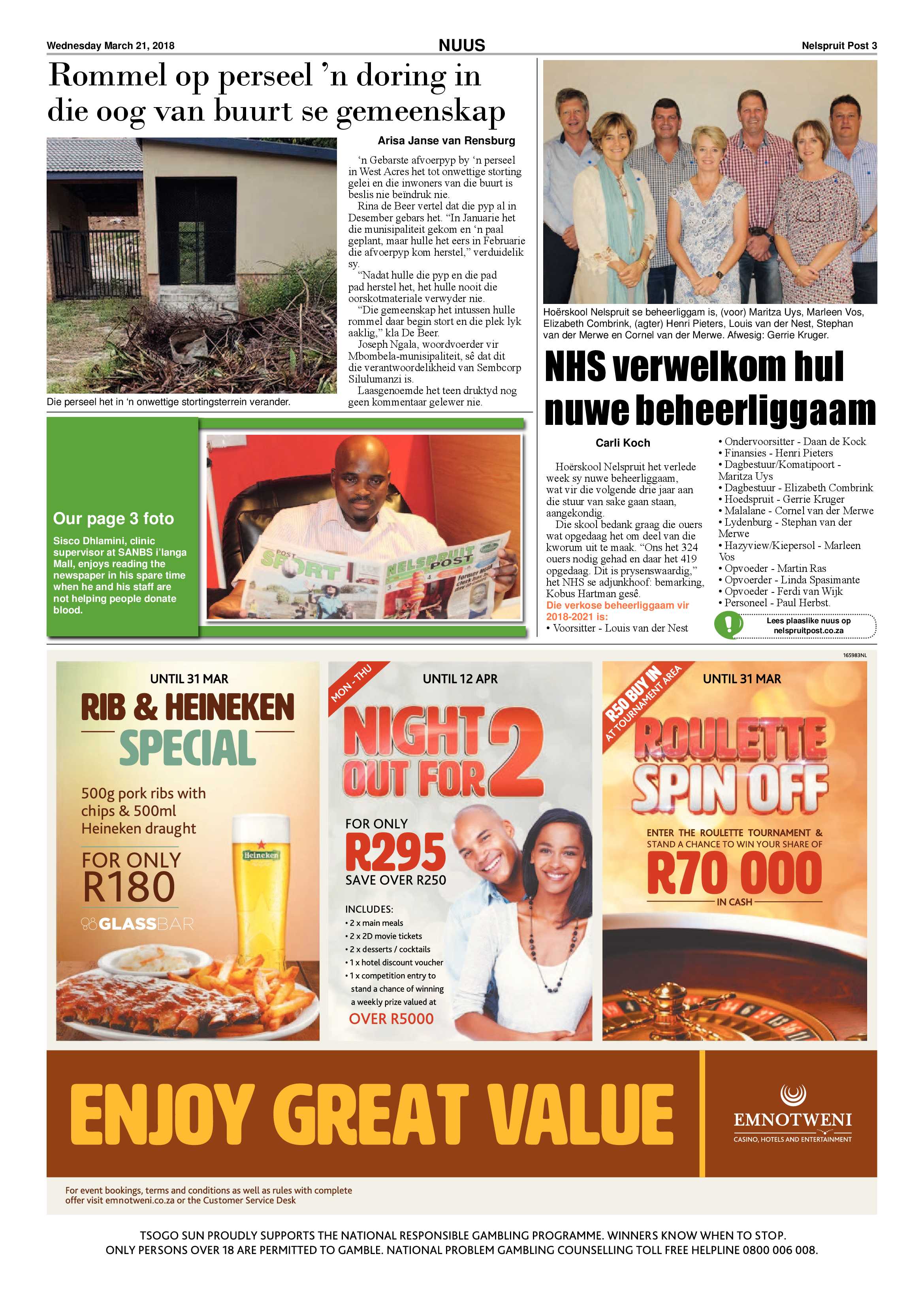 Nelspruit Post 21 March 2018 page 3