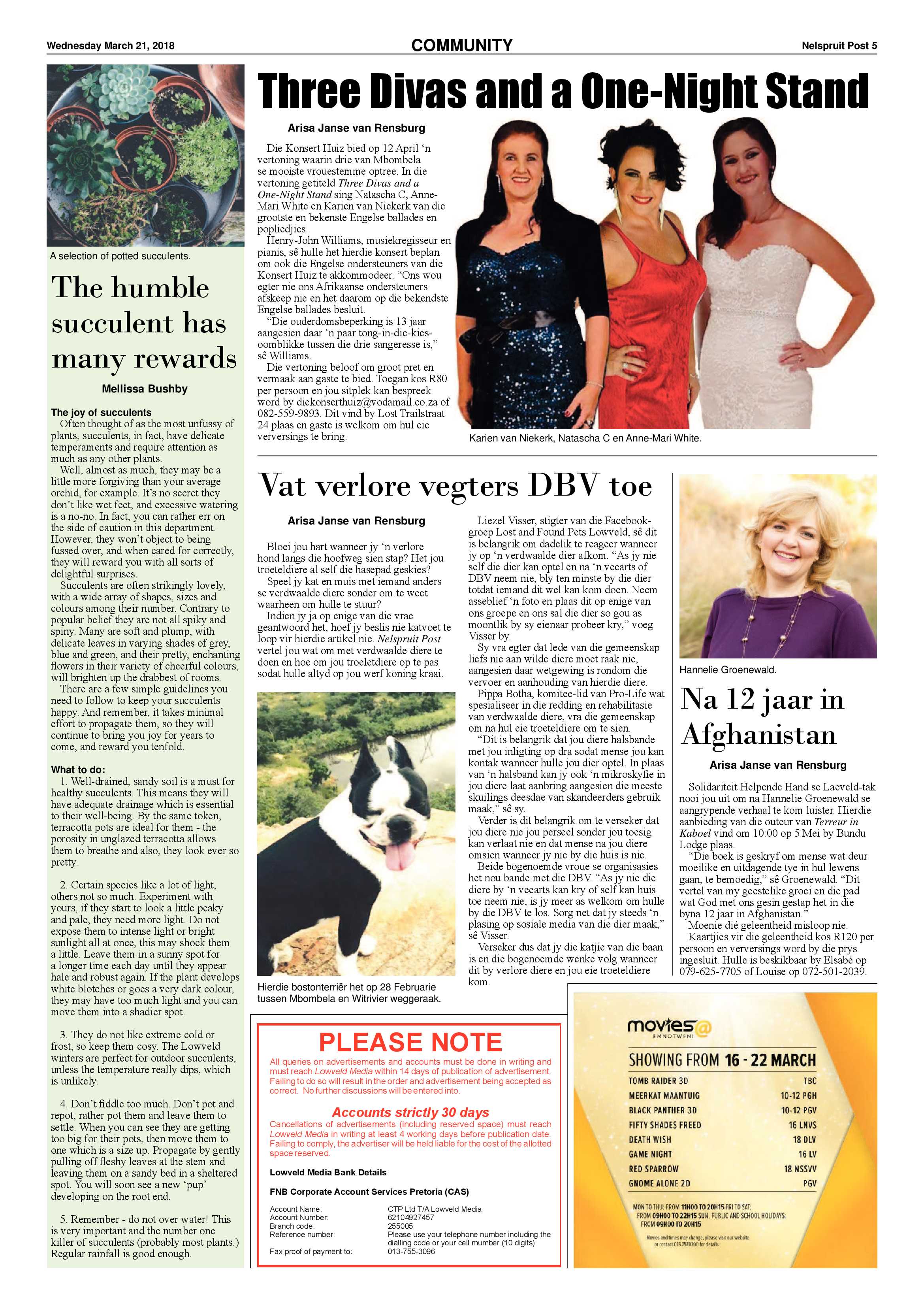 Nelspruit Post 21 March 2018 page 5