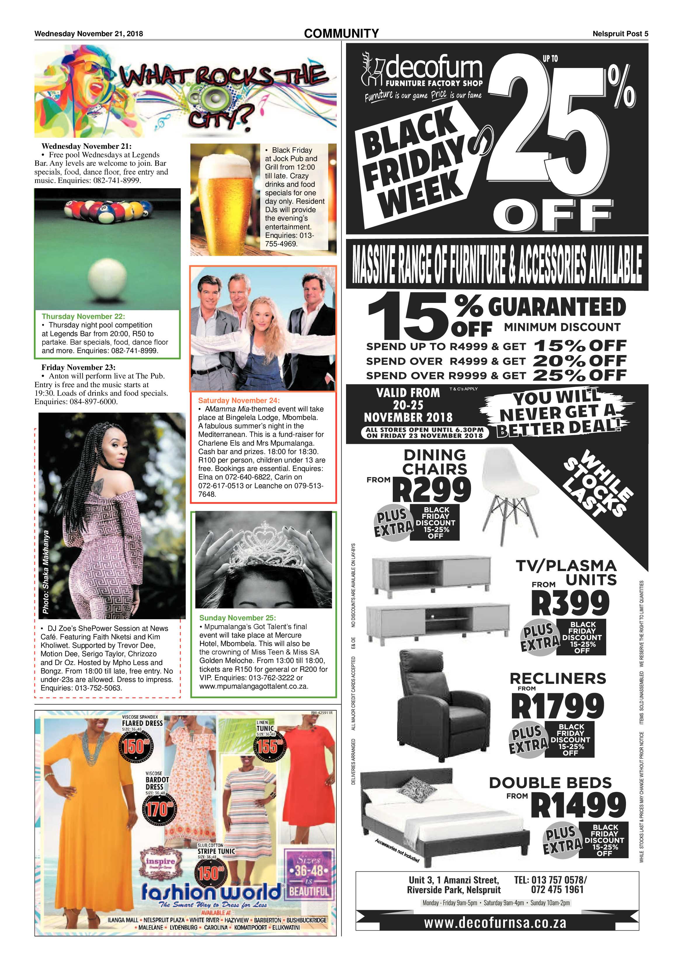 Nelspruit Post 21 November 2018 page 5
