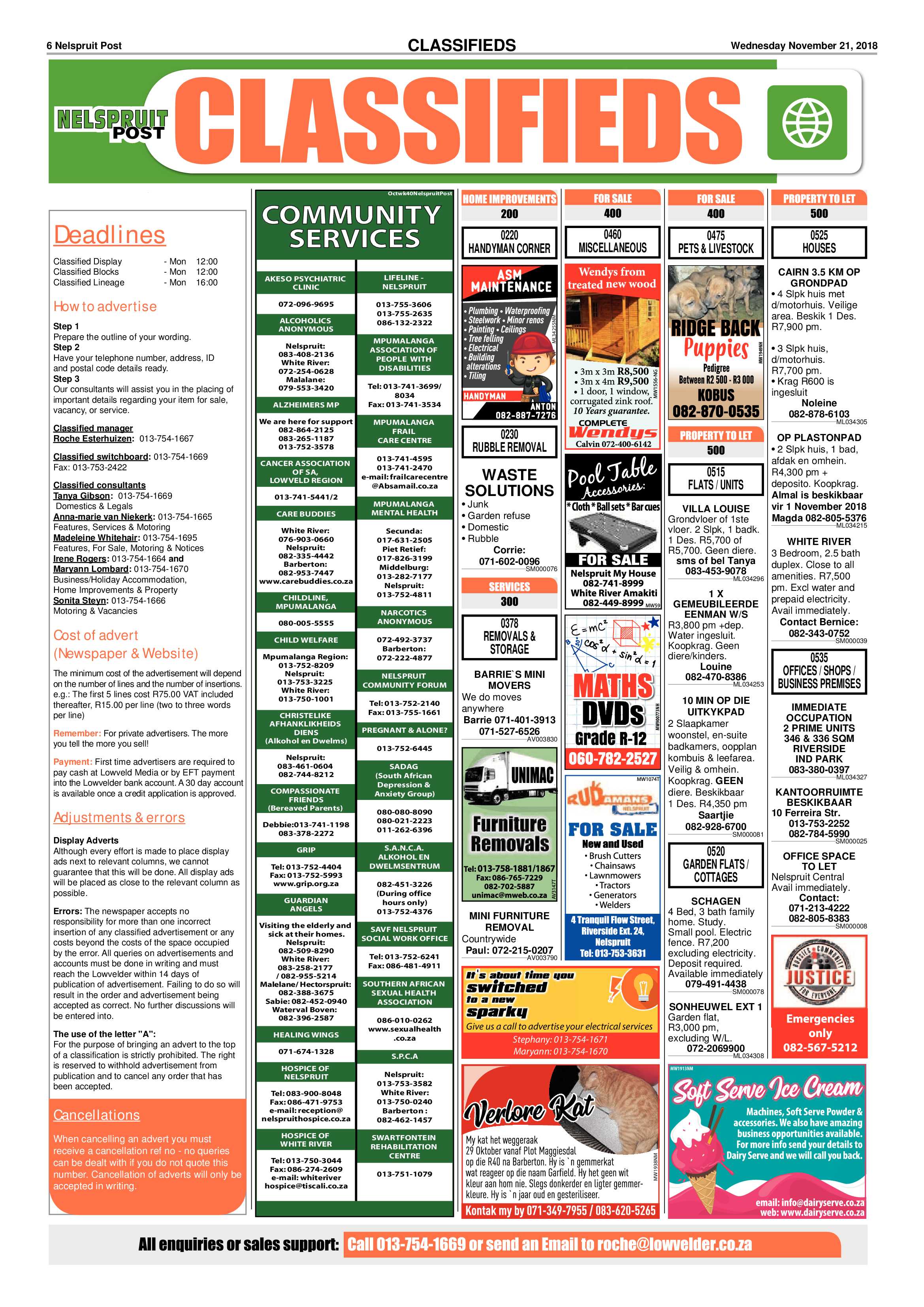 Nelspruit Post 21 November 2018 page 6