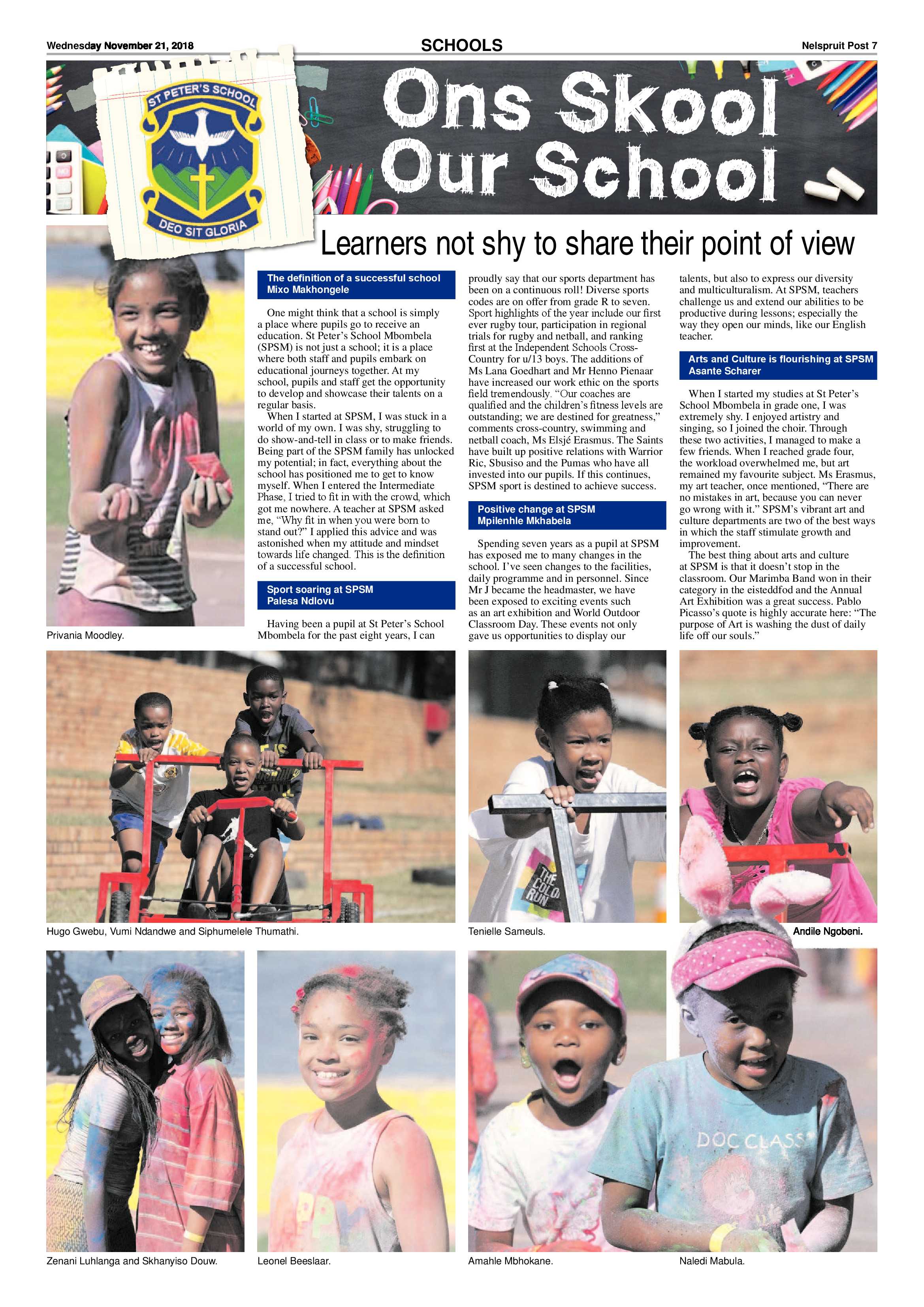 Nelspruit Post 21 November 2018 page 7