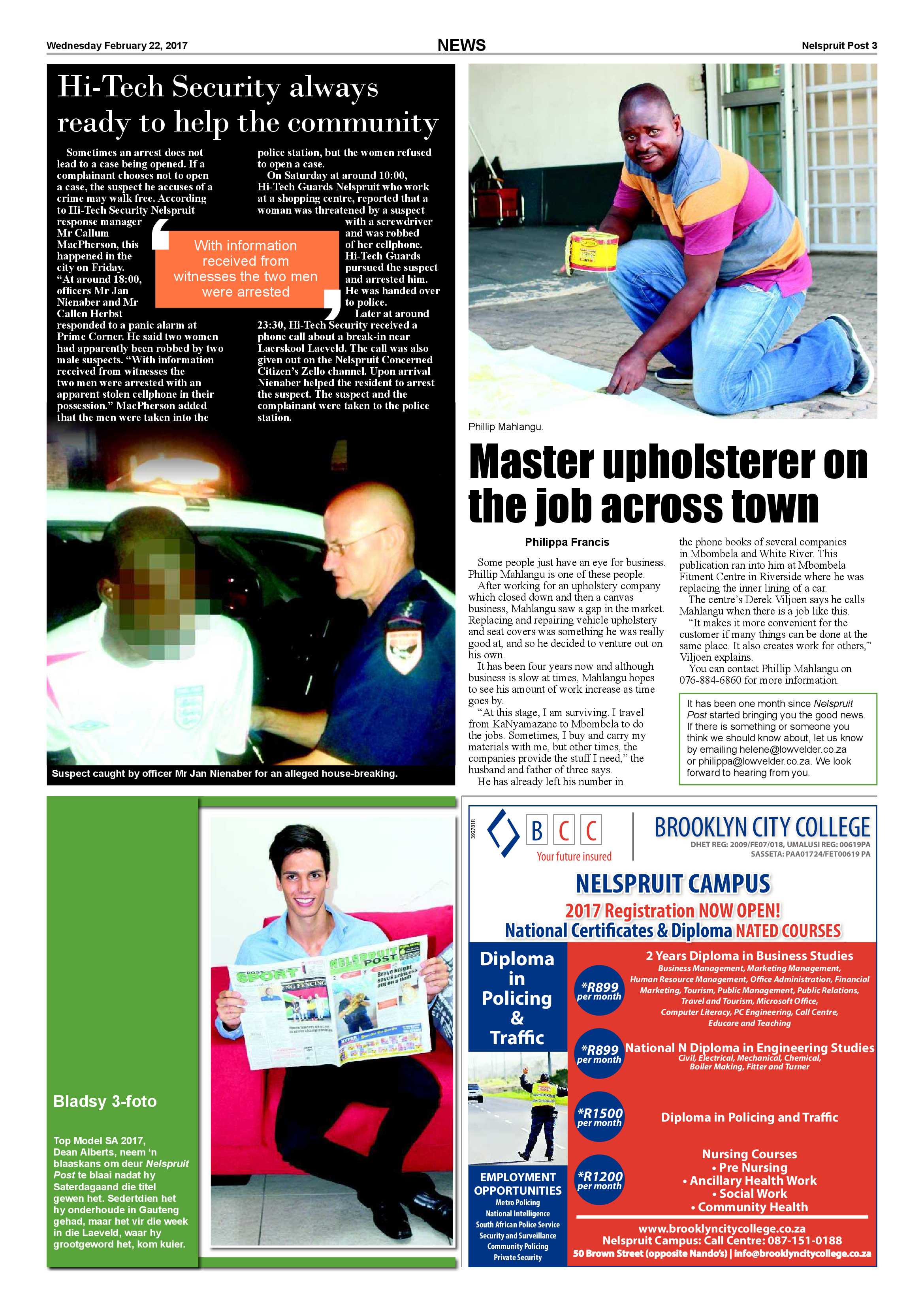 Nelspruit Post 22 February 2017 page 3