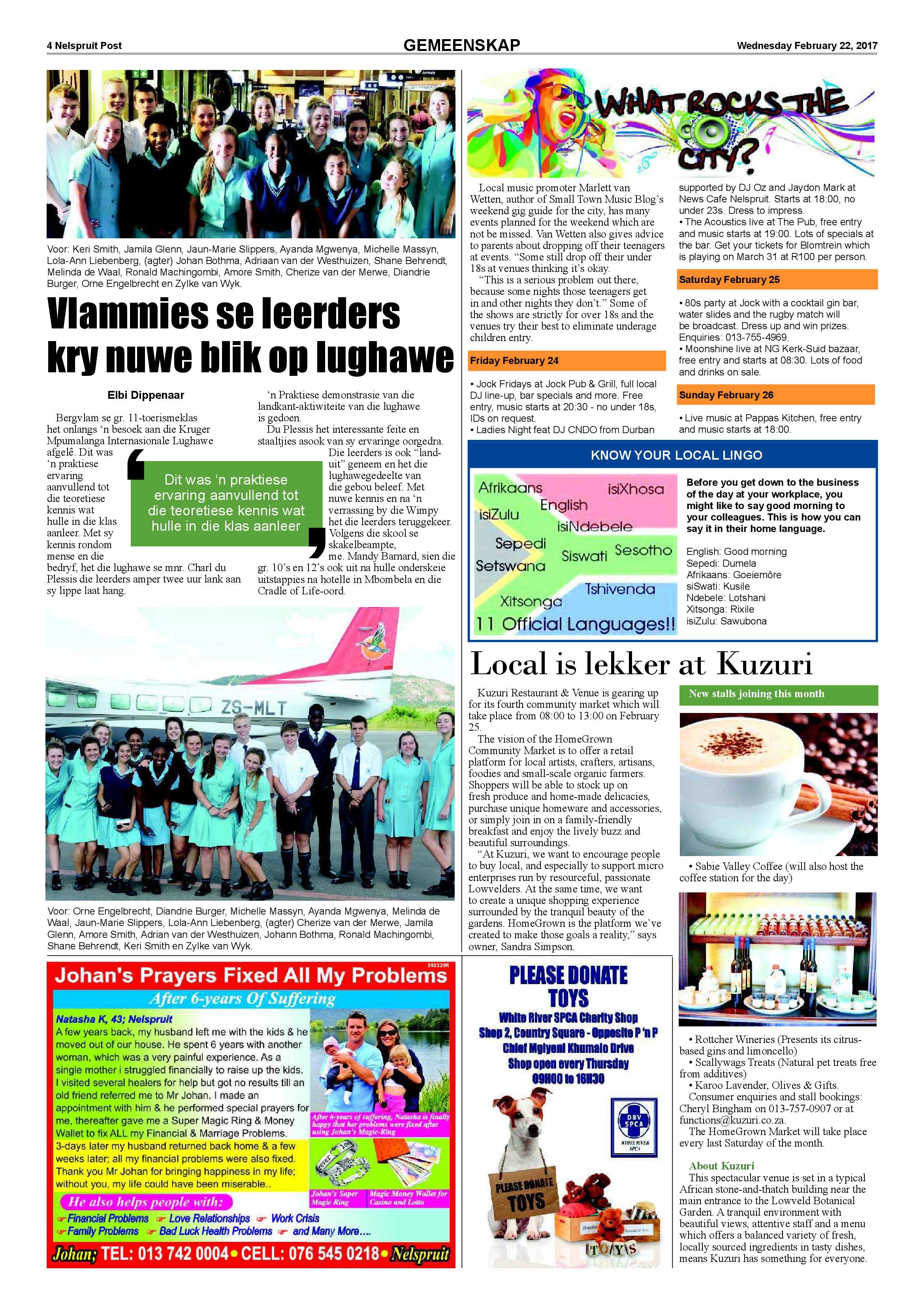 Nelspruit Post 22 February 2017 page 4