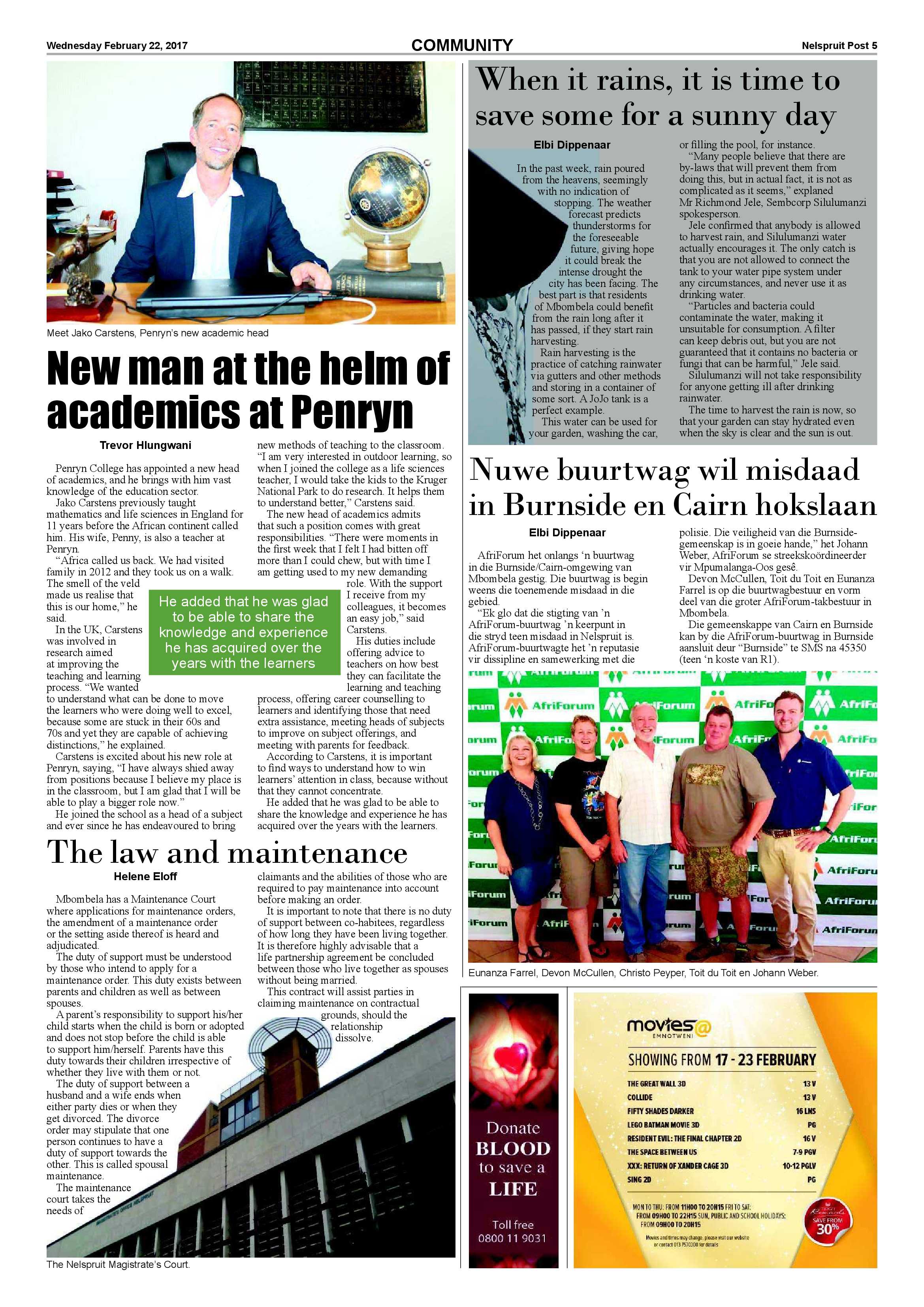 Nelspruit Post 22 February 2017 page 5