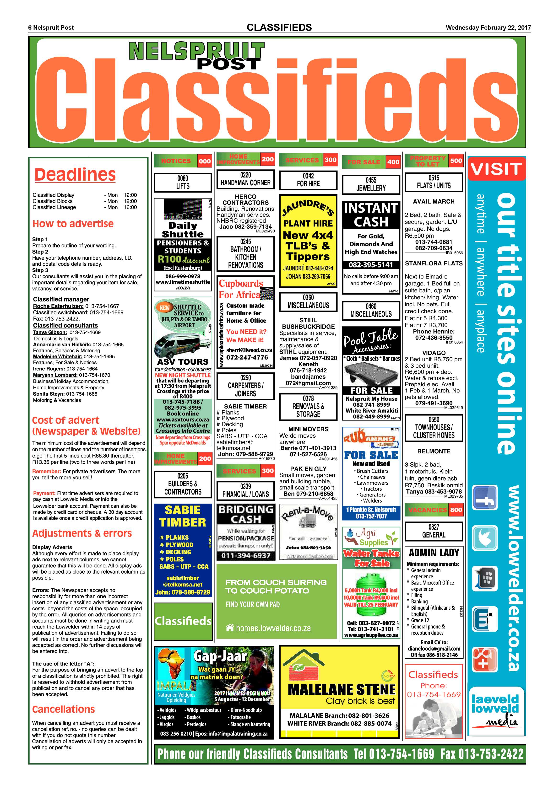 Nelspruit Post 22 February 2017 page 6