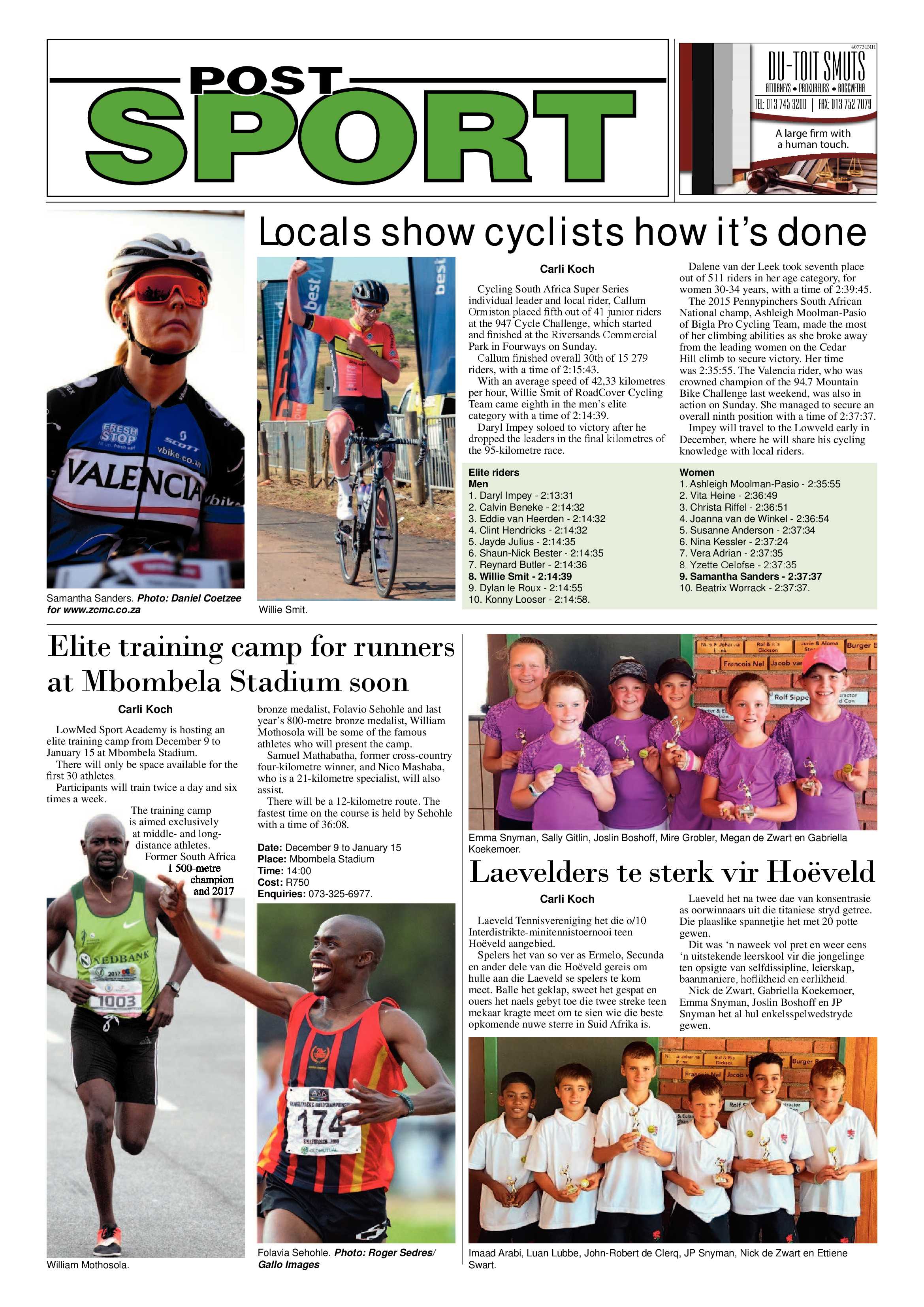 Nelspruit Post 22 November 2017 page 8