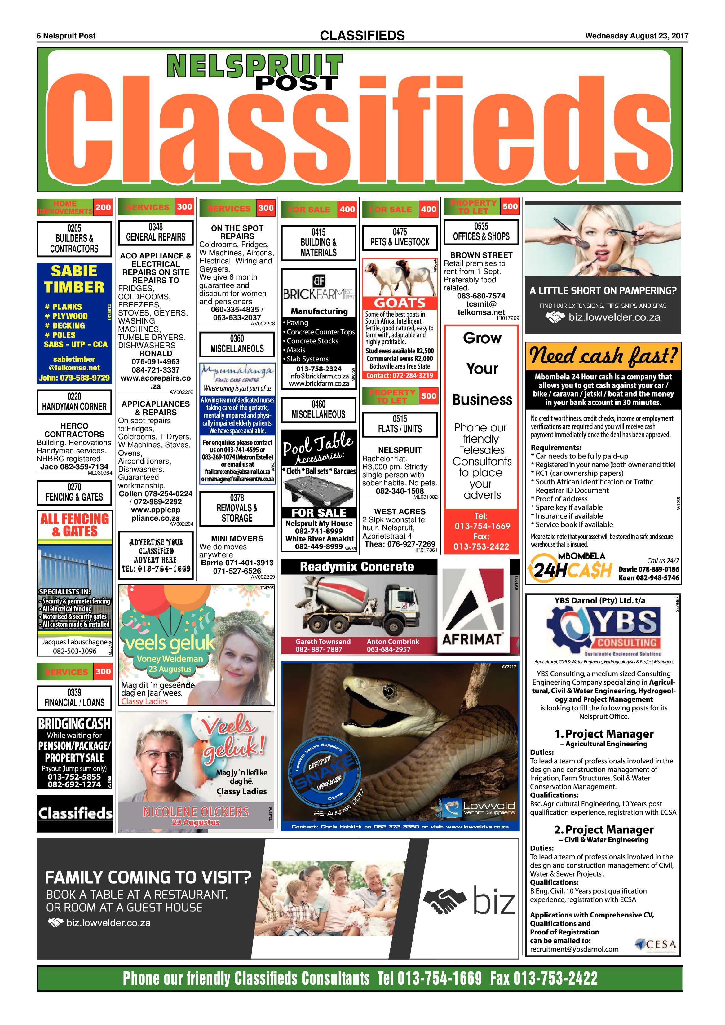 Nelspruit Post 23 August 2017 page 6