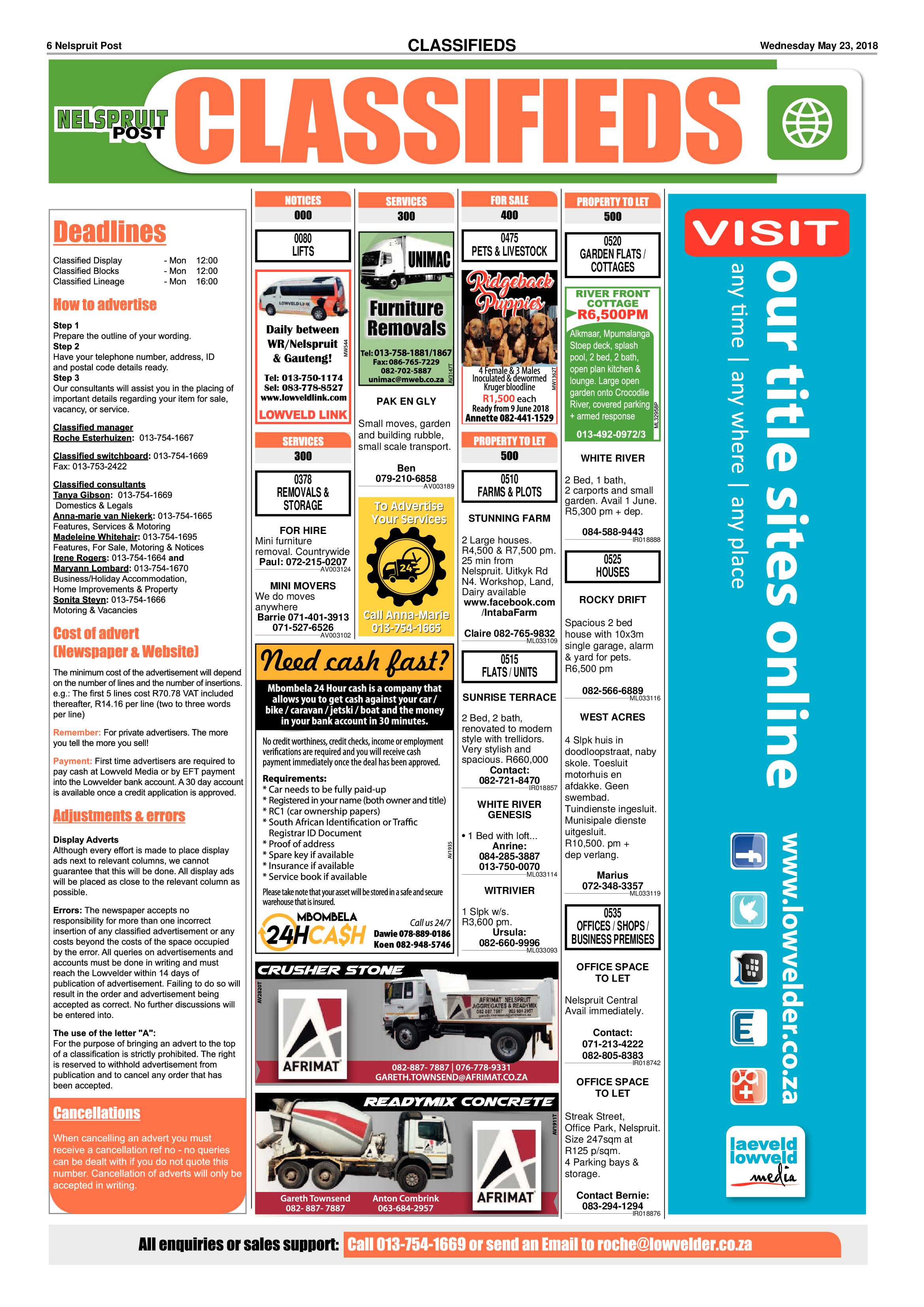 Nelspruit Post 23 May 2018 page 6