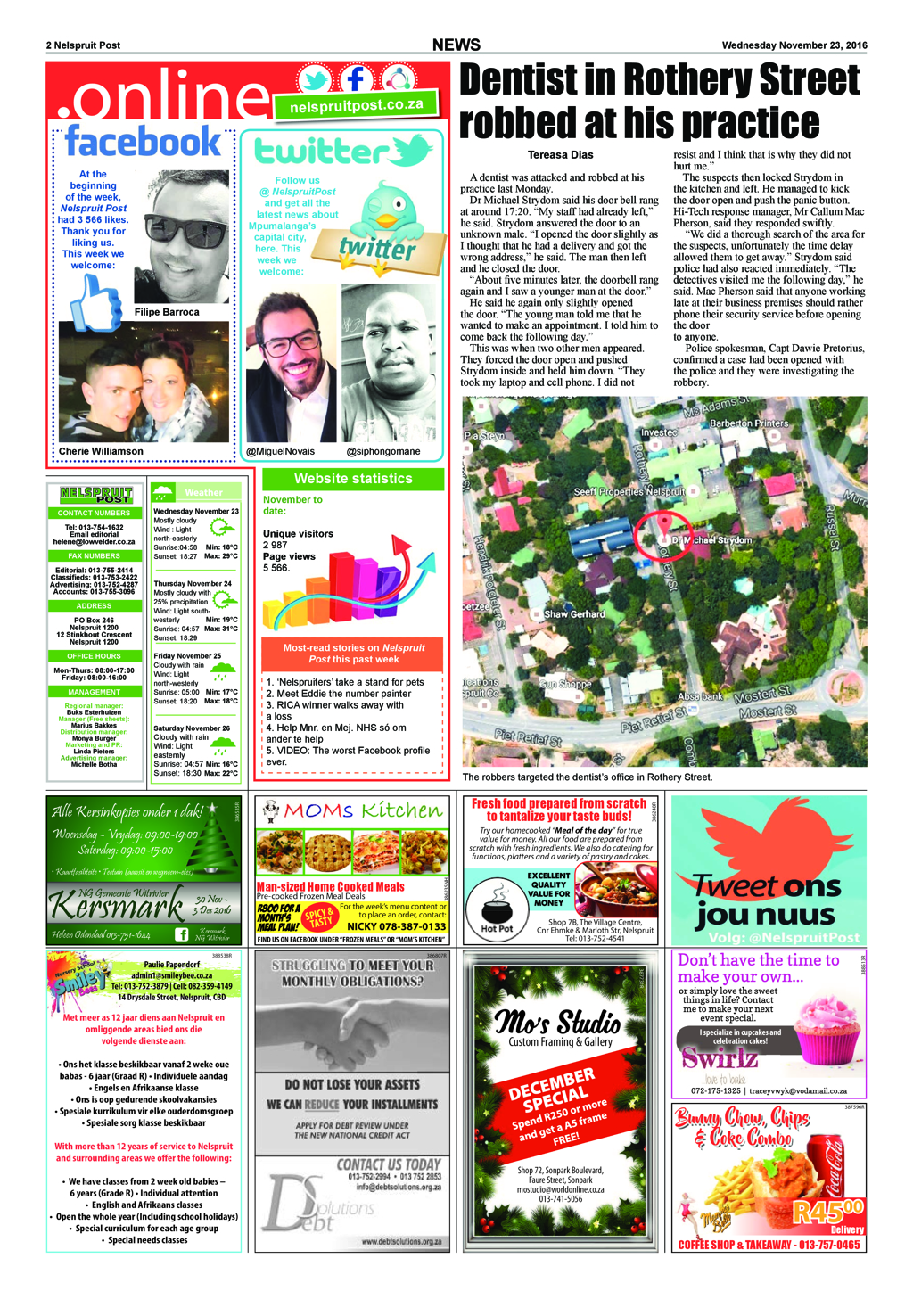 Nelspruit Post 23 November 2016 page 2