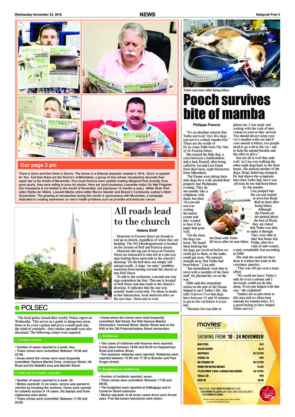 Nelspruit Post 23 November 2016 page 3