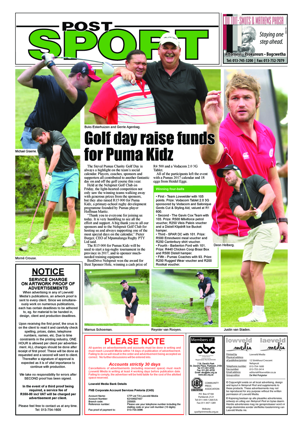 Nelspruit Post 23 November 2016 page 8