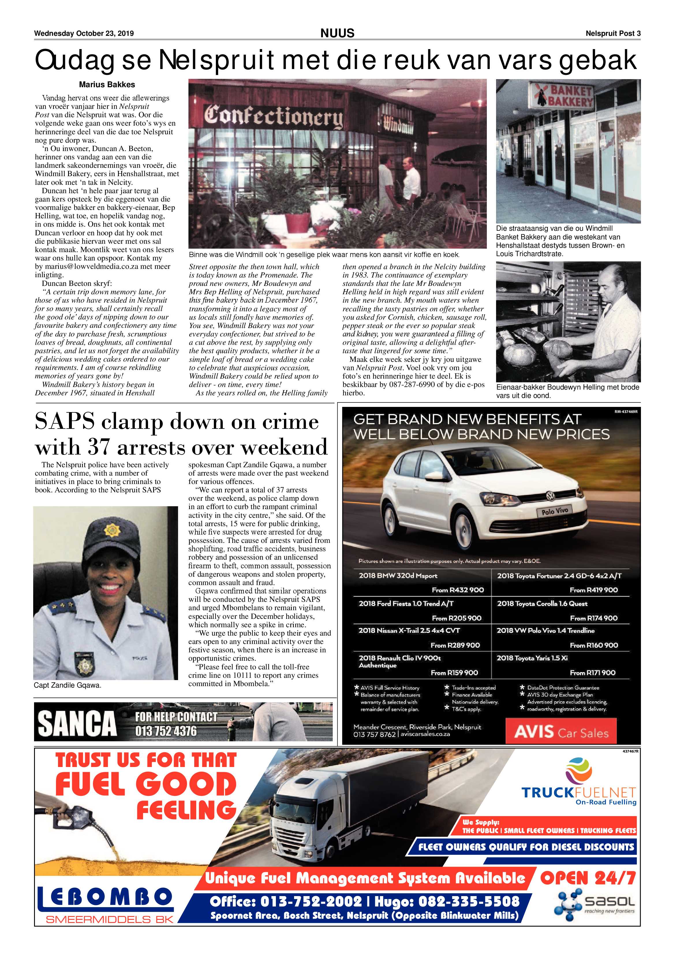 Nelspruit Post 23 October 2019 page 3