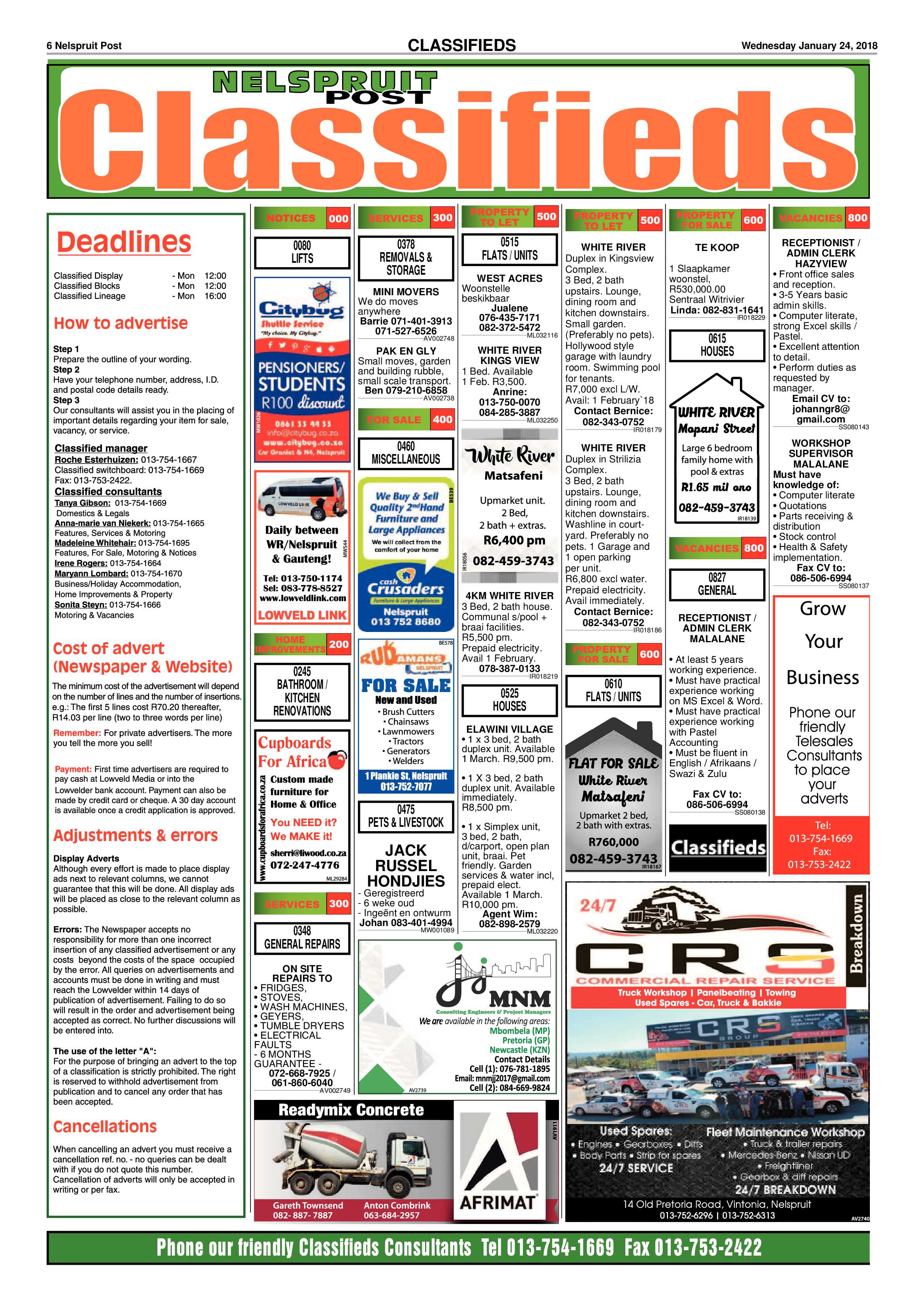 Nelspruit Post 24 January 2018 page 6