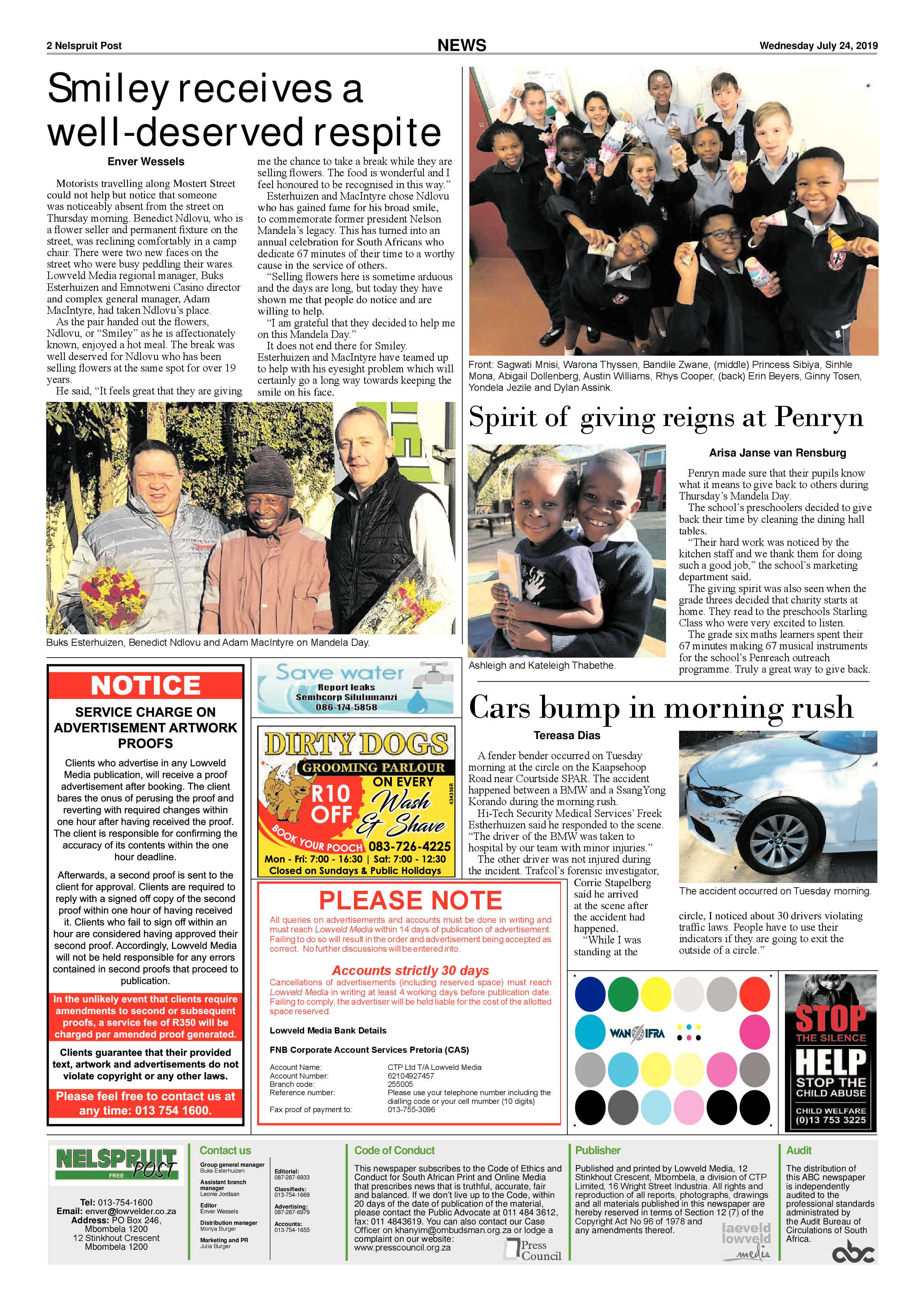 Nelspruit Post 24 July 2019 page 2