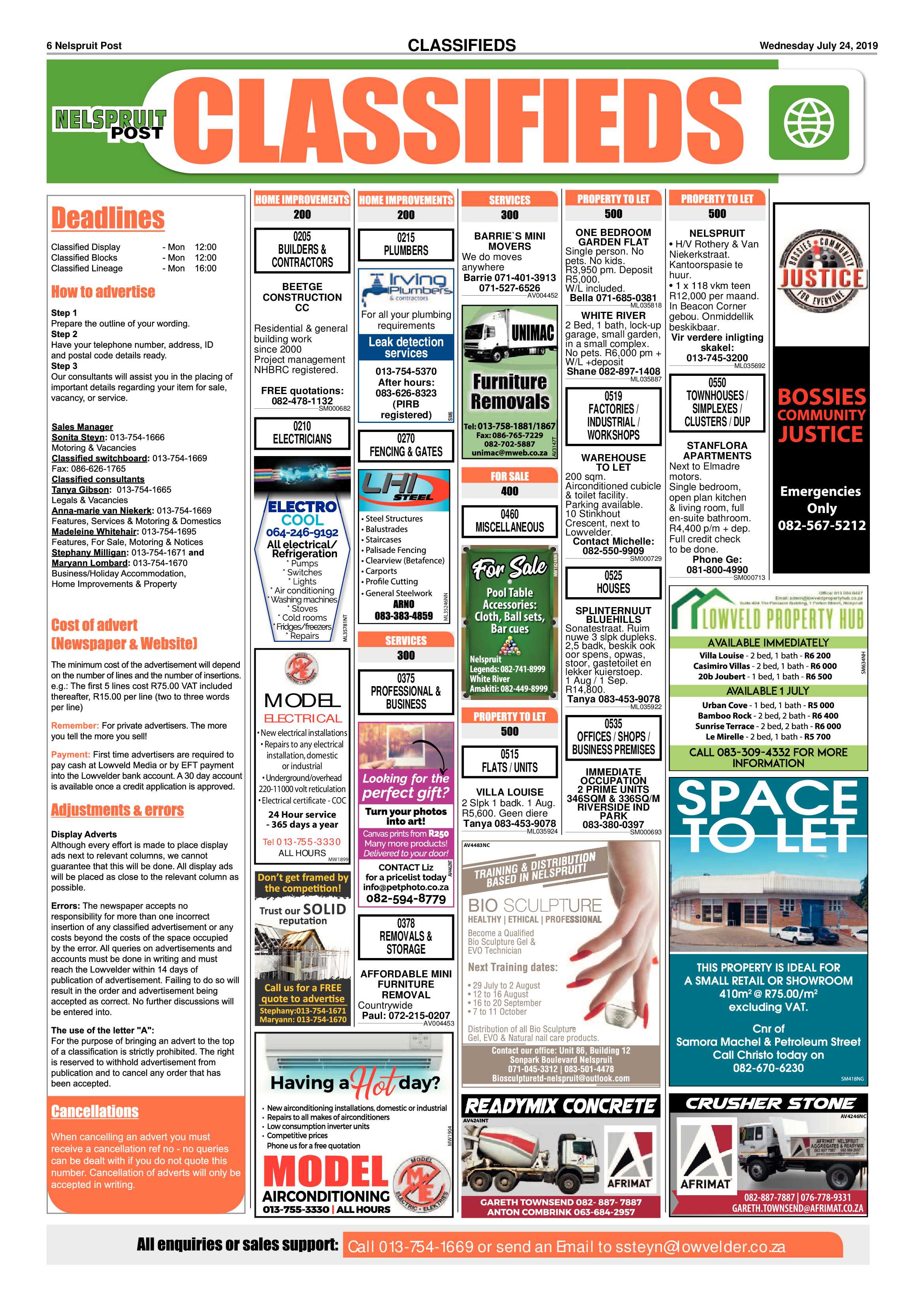 Nelspruit Post 24 July 2019 page 6