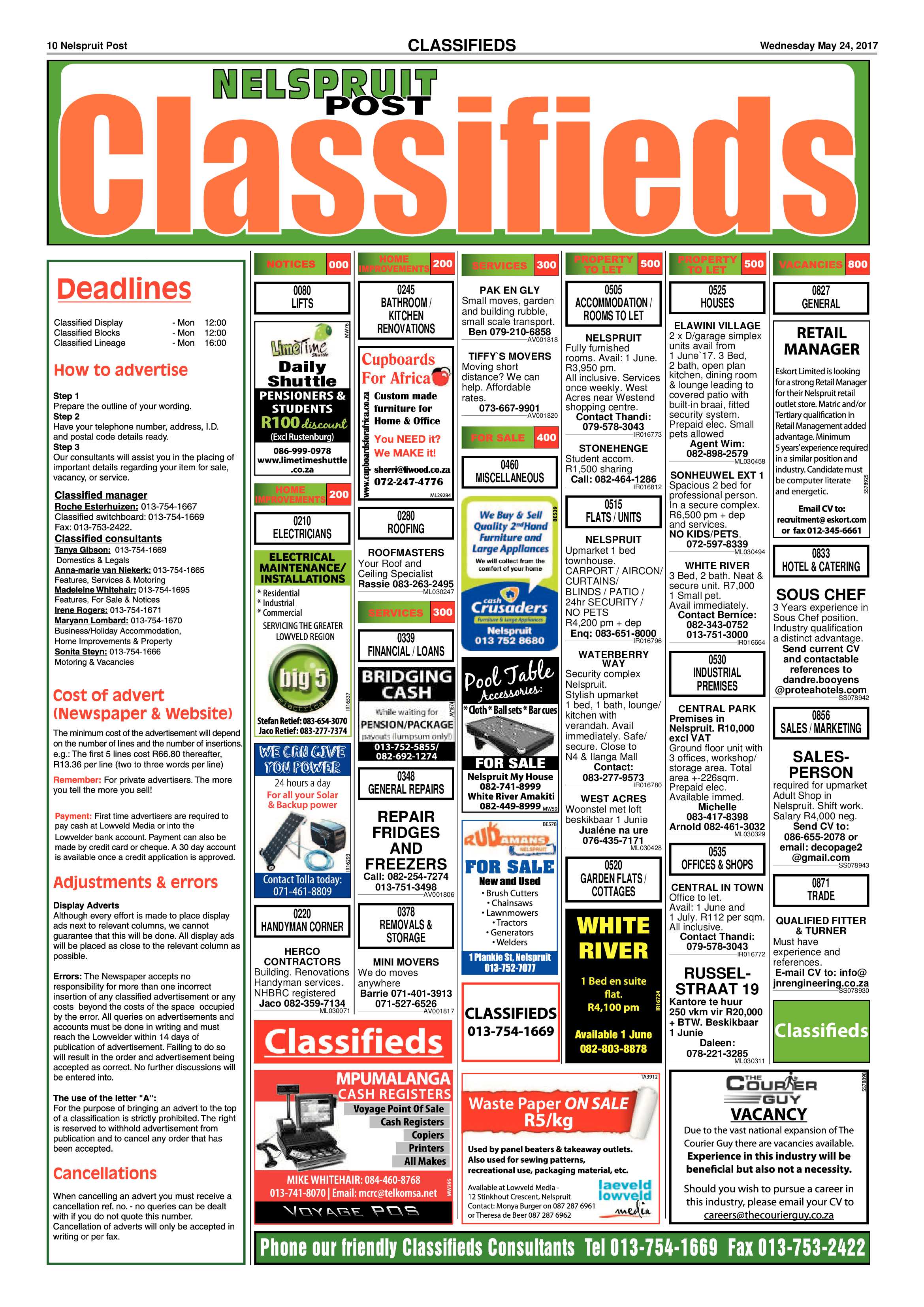 Nelspruit Post 24 May 2017 page 10