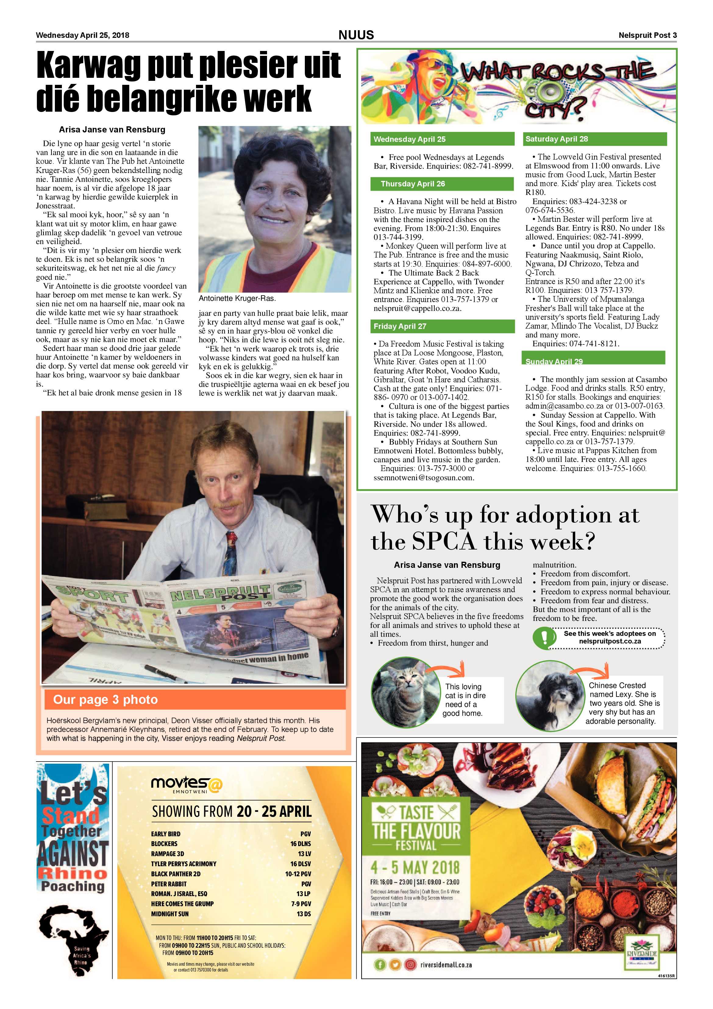 Nelspruit Post 25 April 2018 page 3