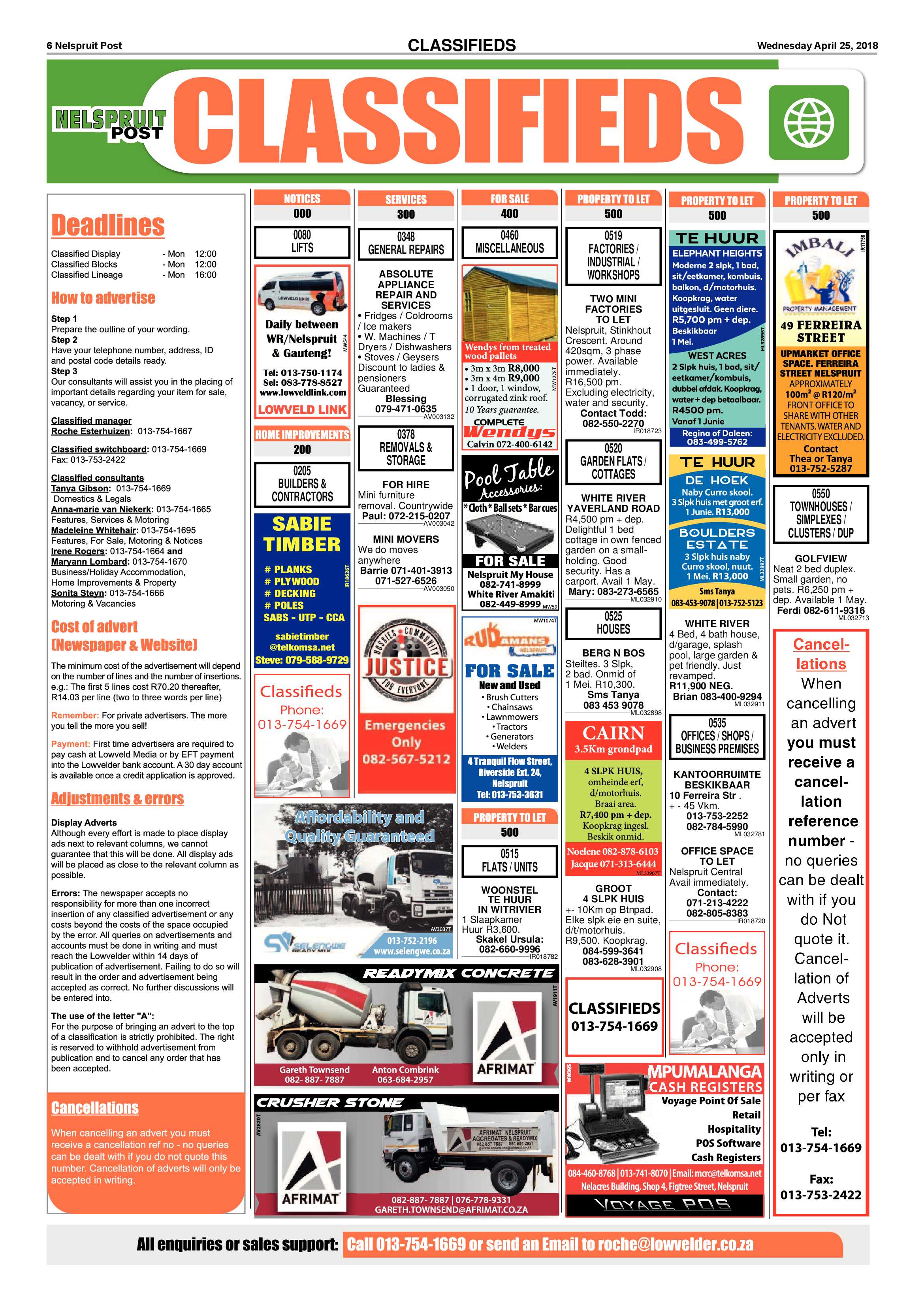Nelspruit Post 25 April 2018 page 6