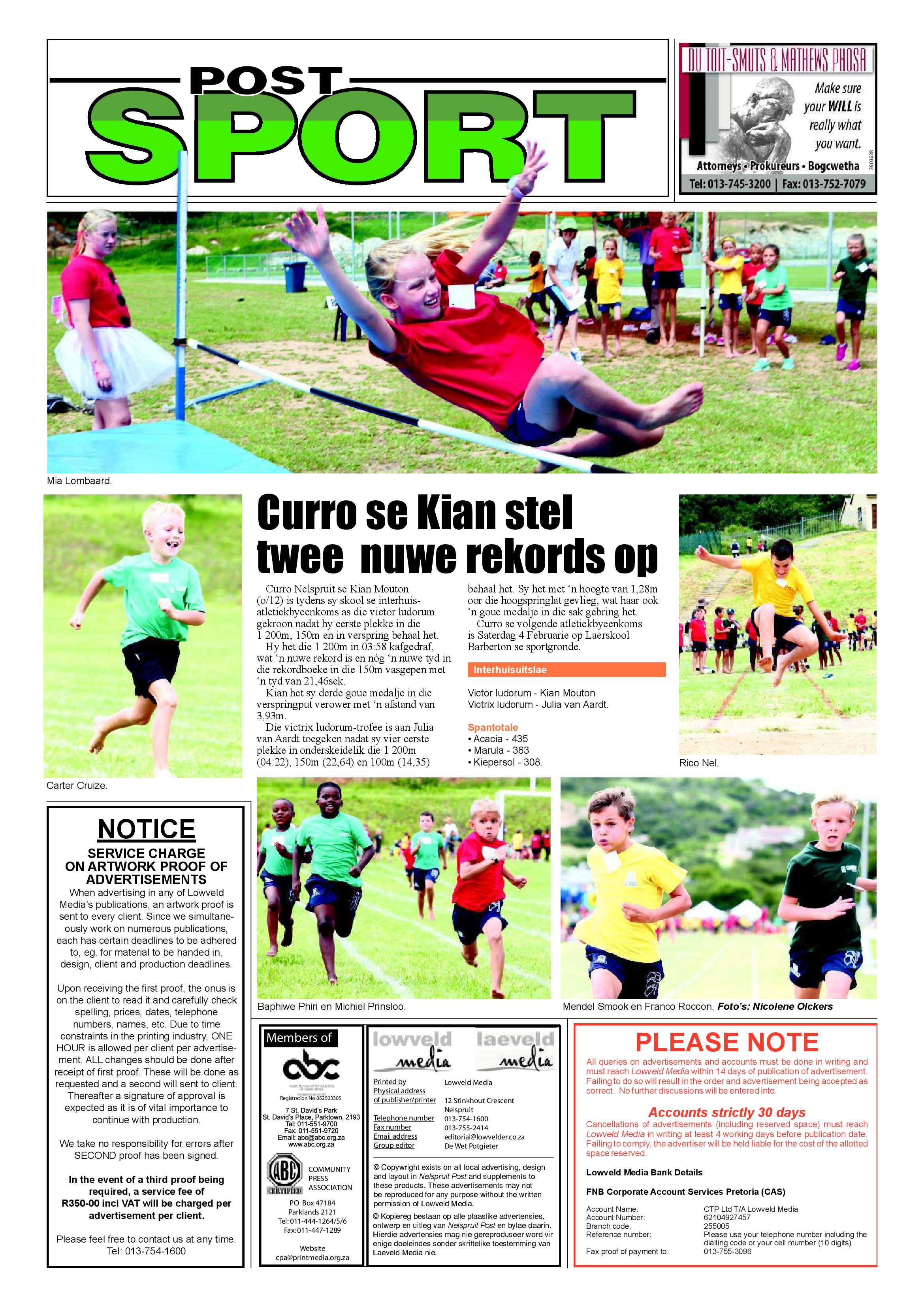 Nelspruit Post 25 January 2017 page 8