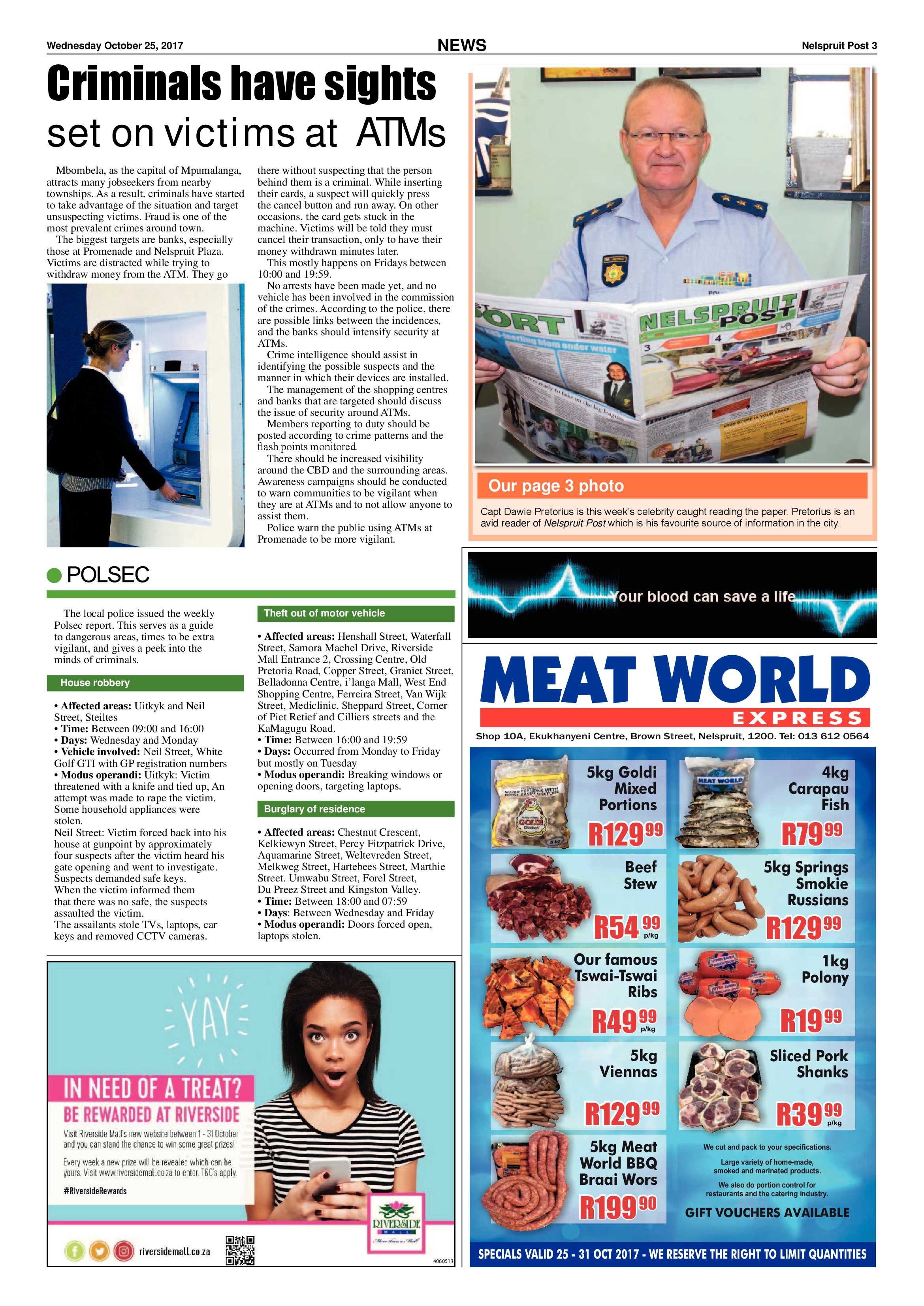 Nelspruit Post 25 October 2017 page 3