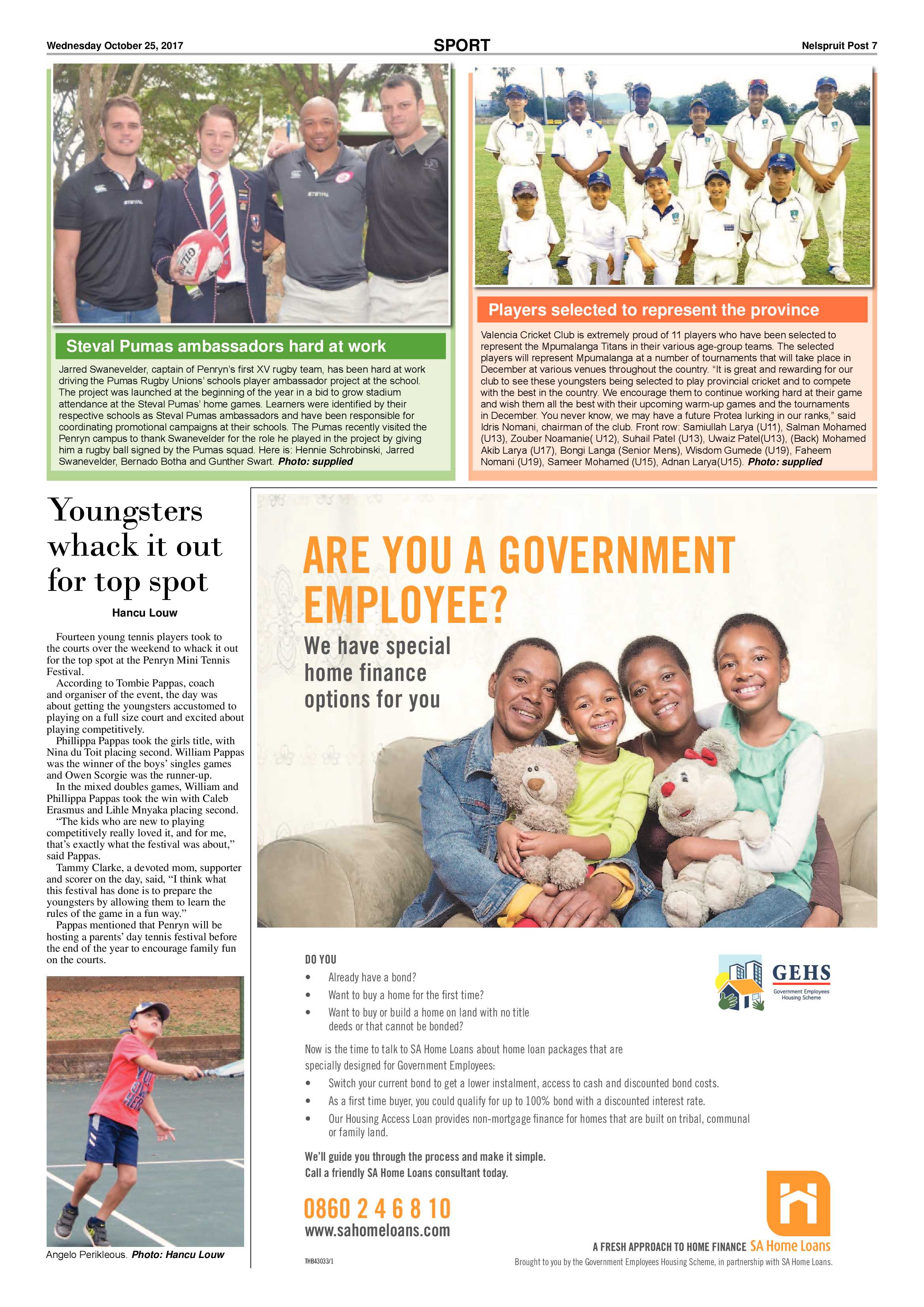 Nelspruit Post 25 October 2017 page 7