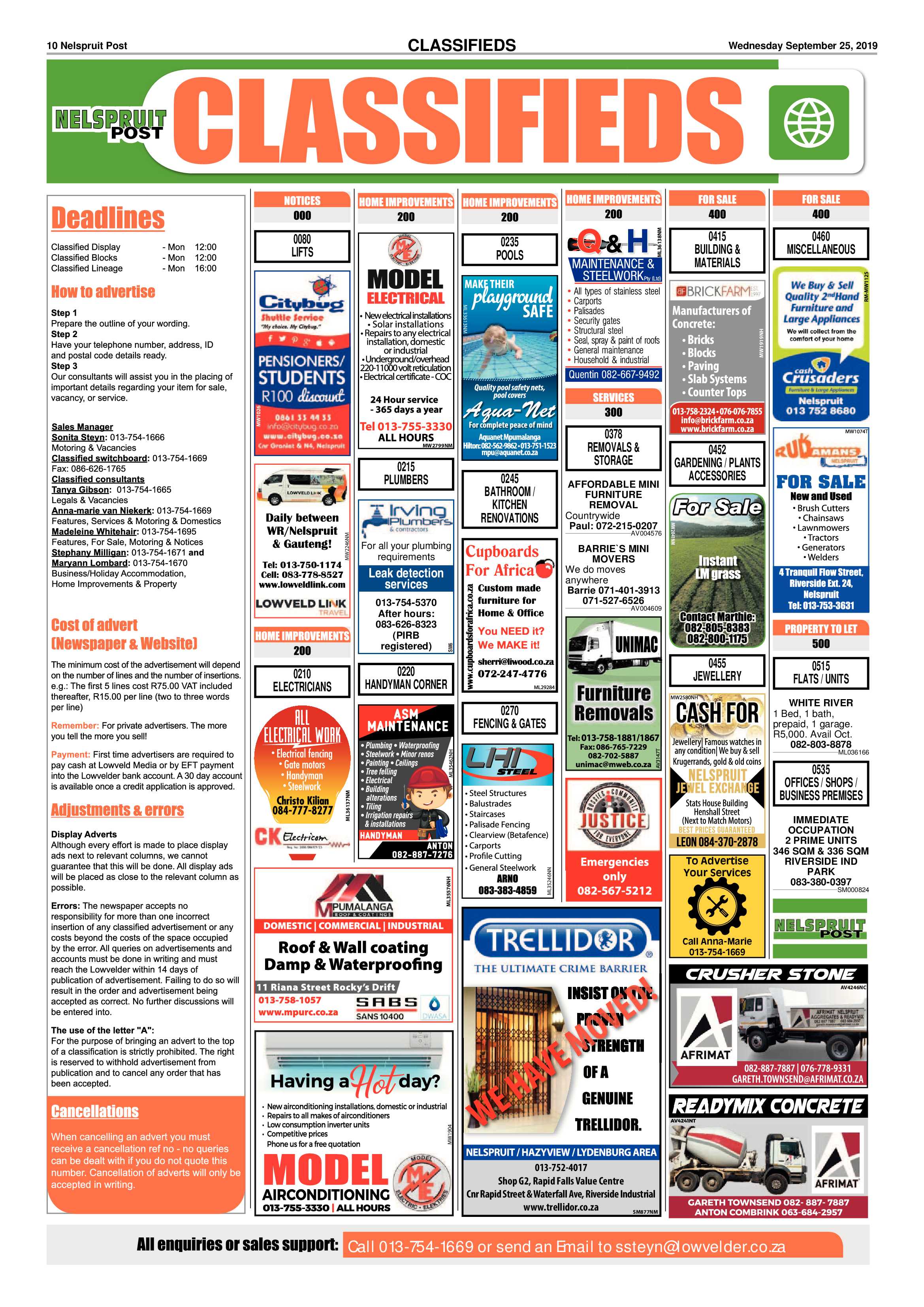 Nelspruit Post 25 September 2019 page 10