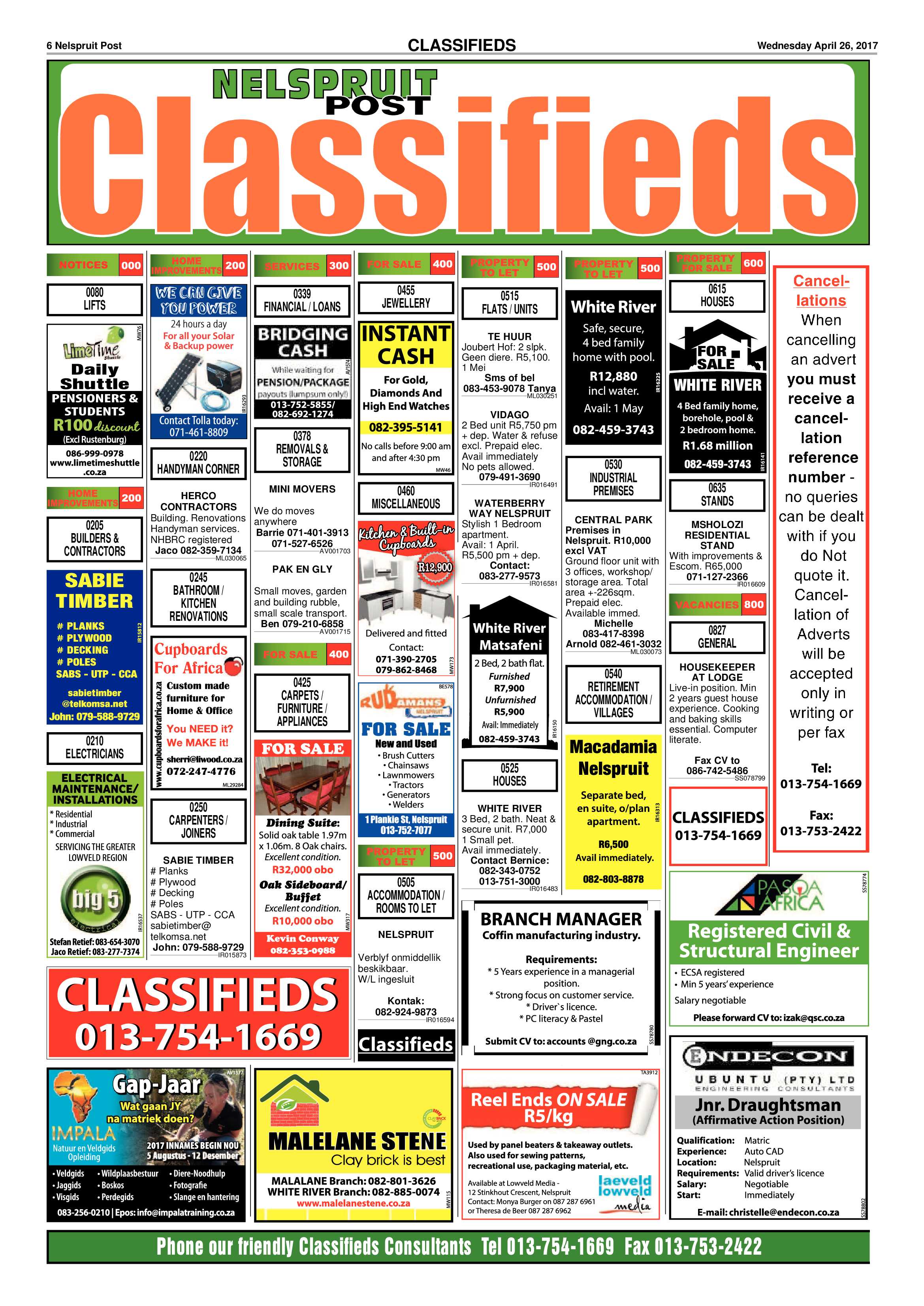 Nelspruit Post 26 April 2017 page 6