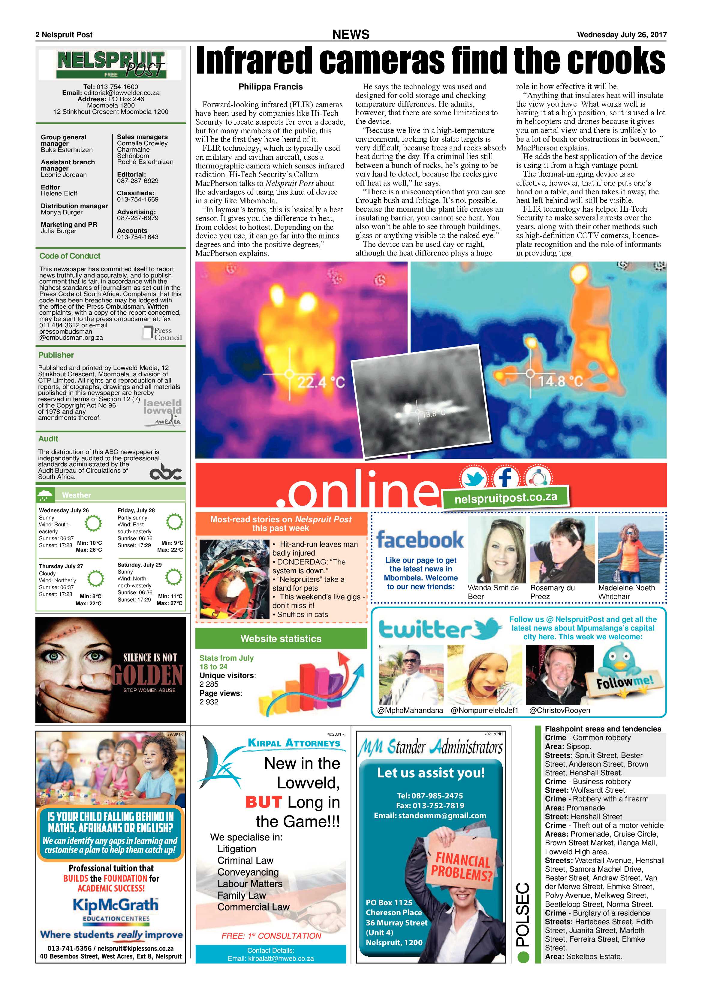 Nelspruit Post 26 July 2017 page 2