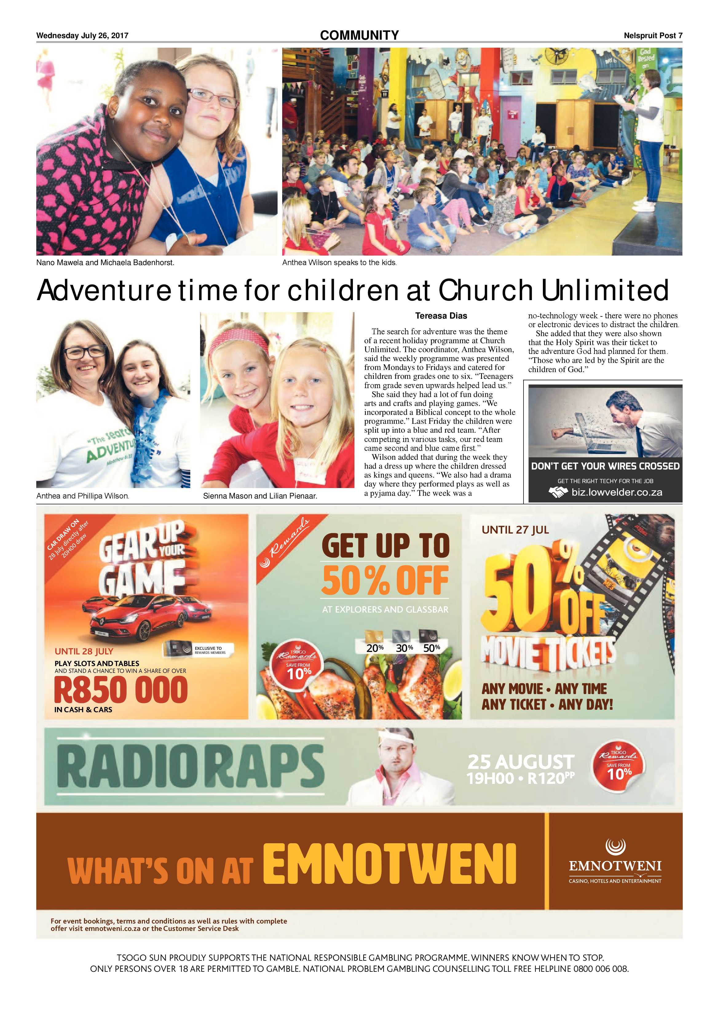 Nelspruit Post 26 July 2017 page 7