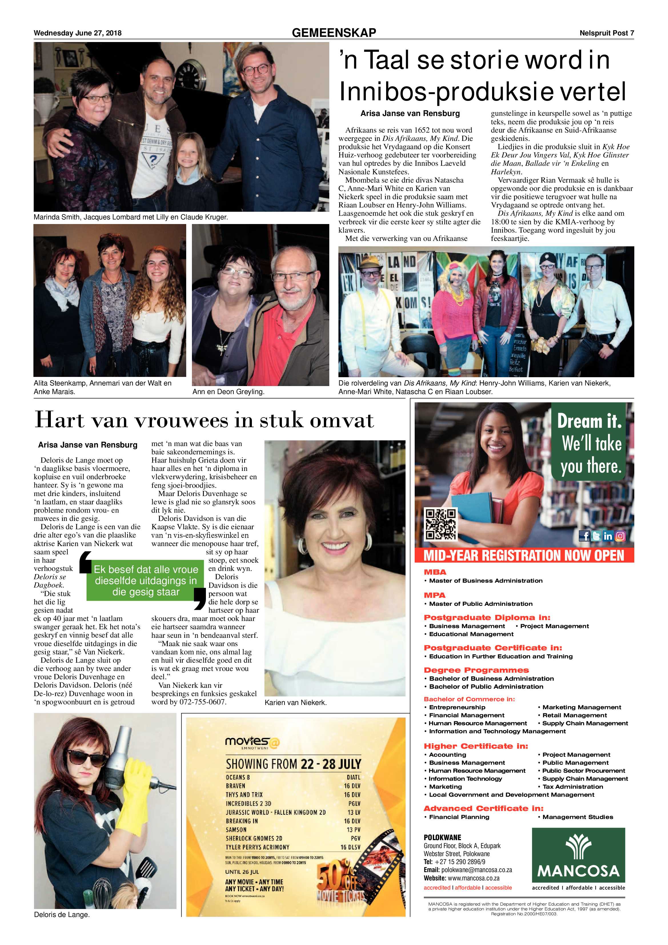 Nelspruit Post 27 June 2018 page 7