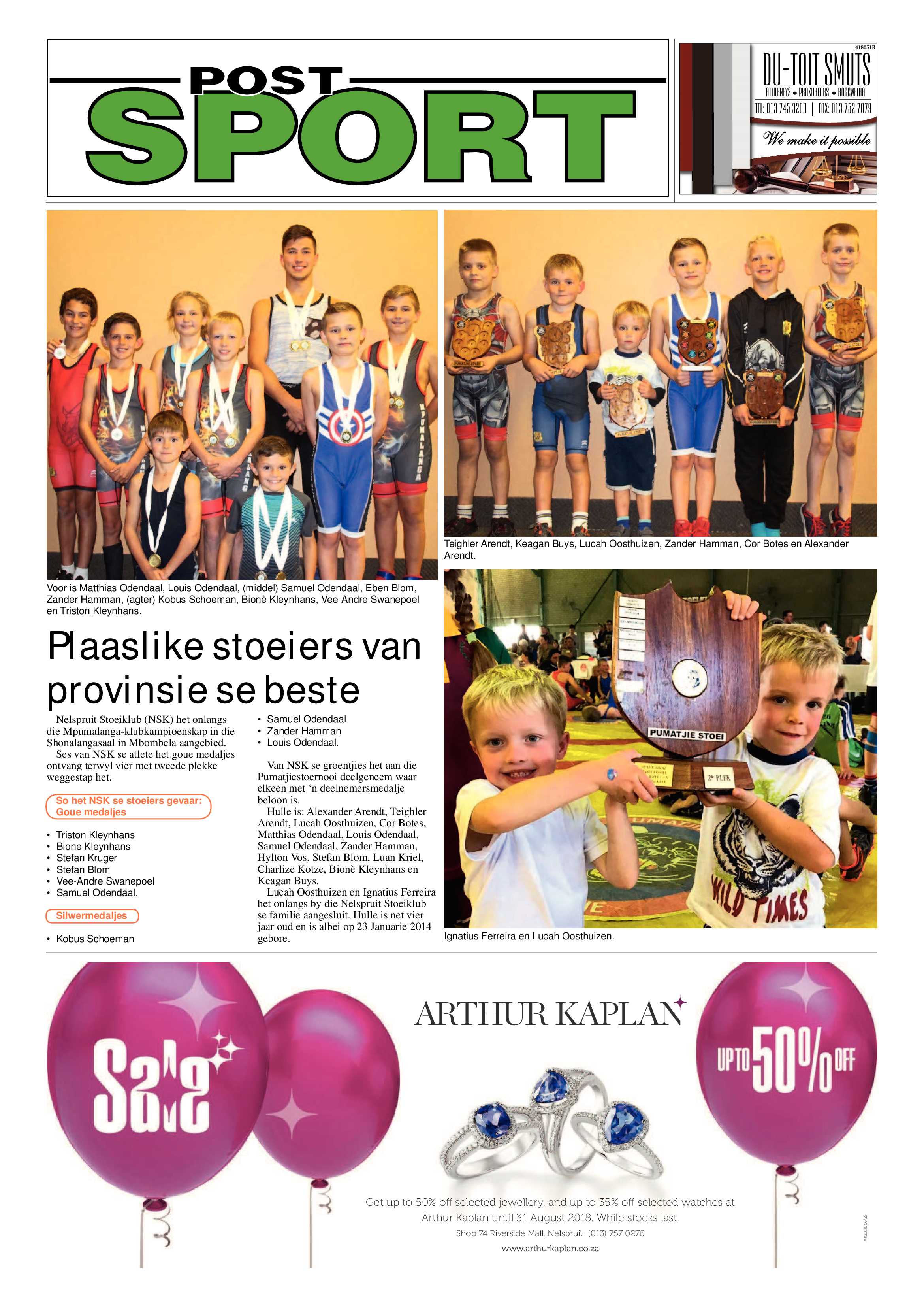 Nelspruit Post 27 June 2018 page 8